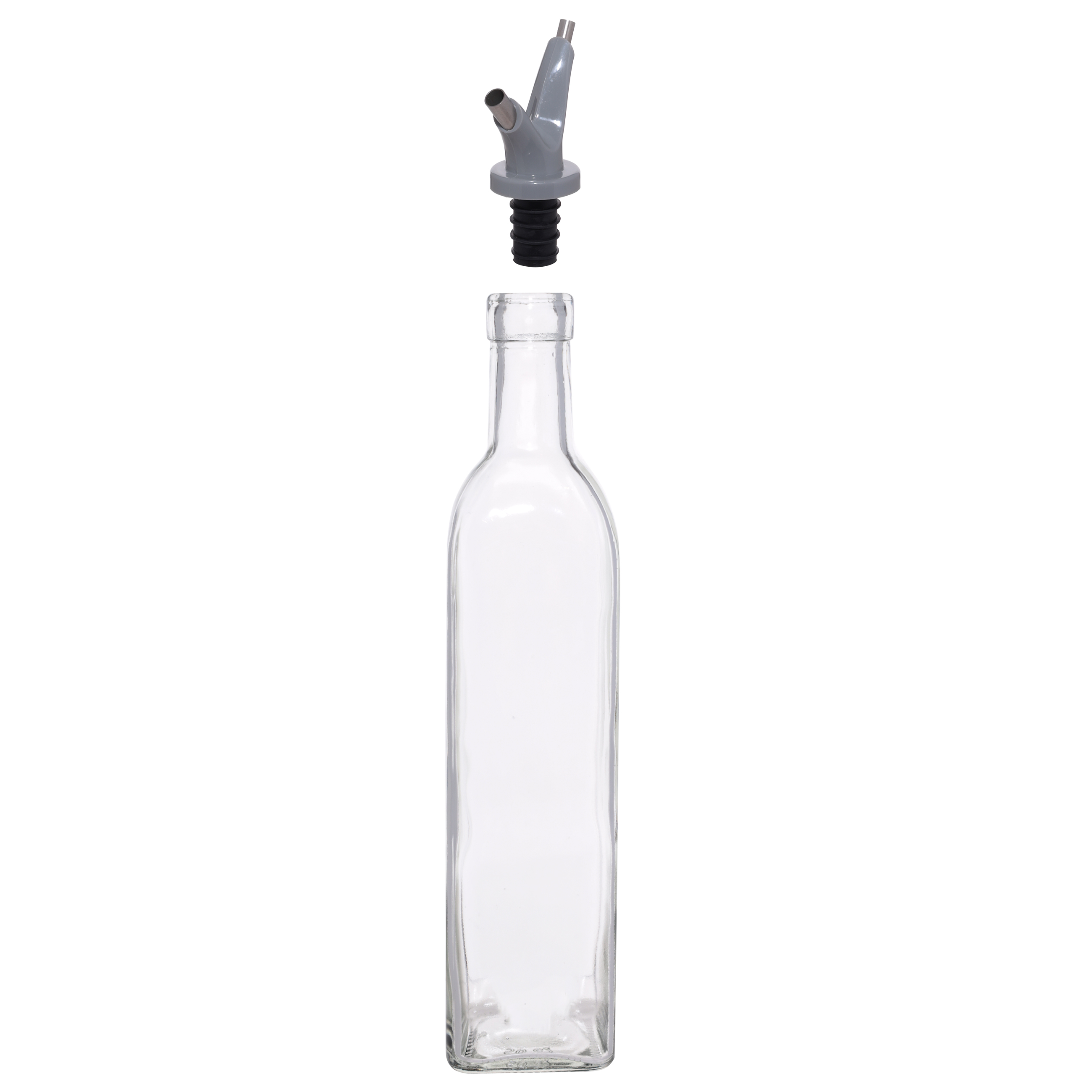 Oil or vinegar bottle, 500 ml, with double dispenser, Glass/plastic, Assist изображение № 2