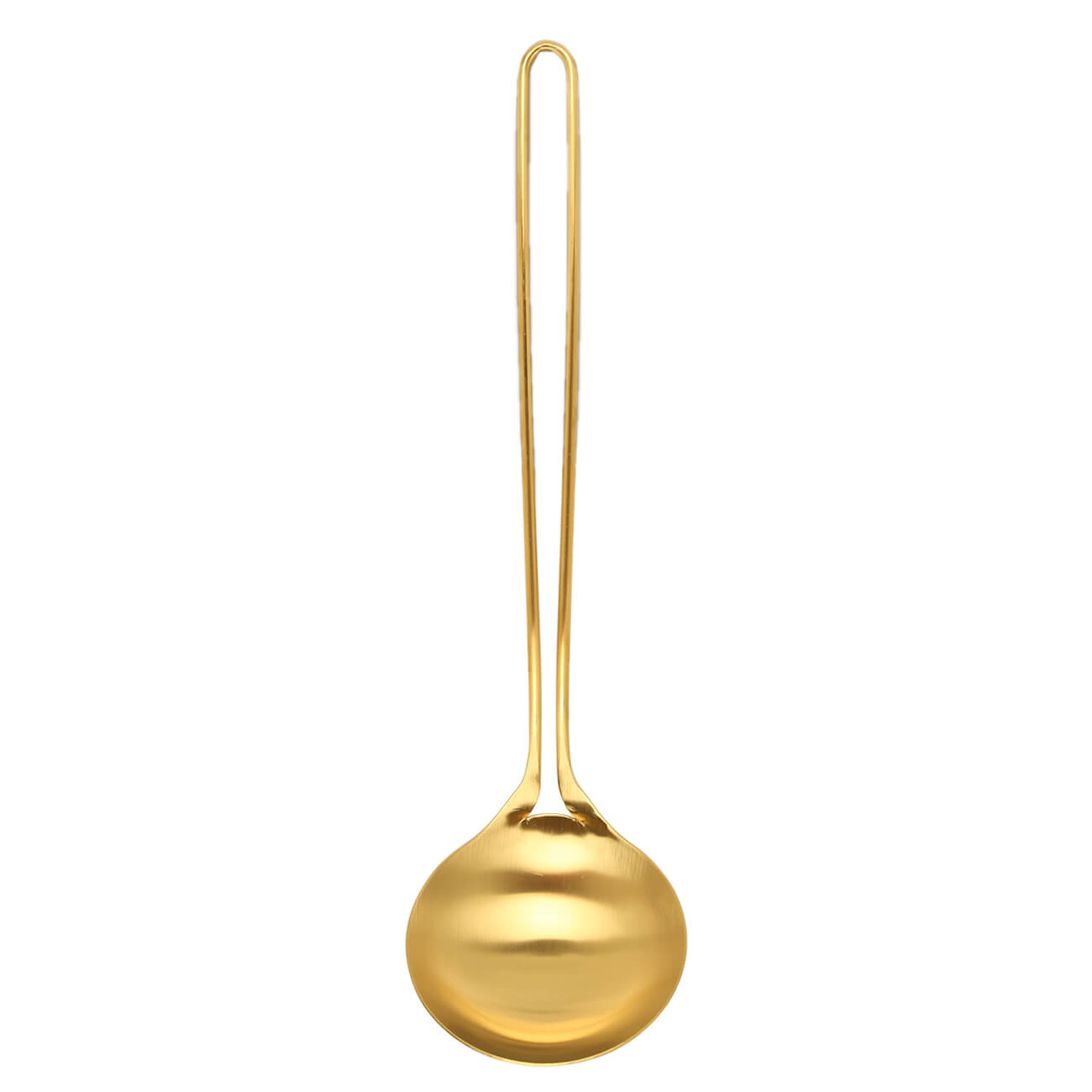 Ladle, 35 cm, steel, golden, Device gold изображение № 1