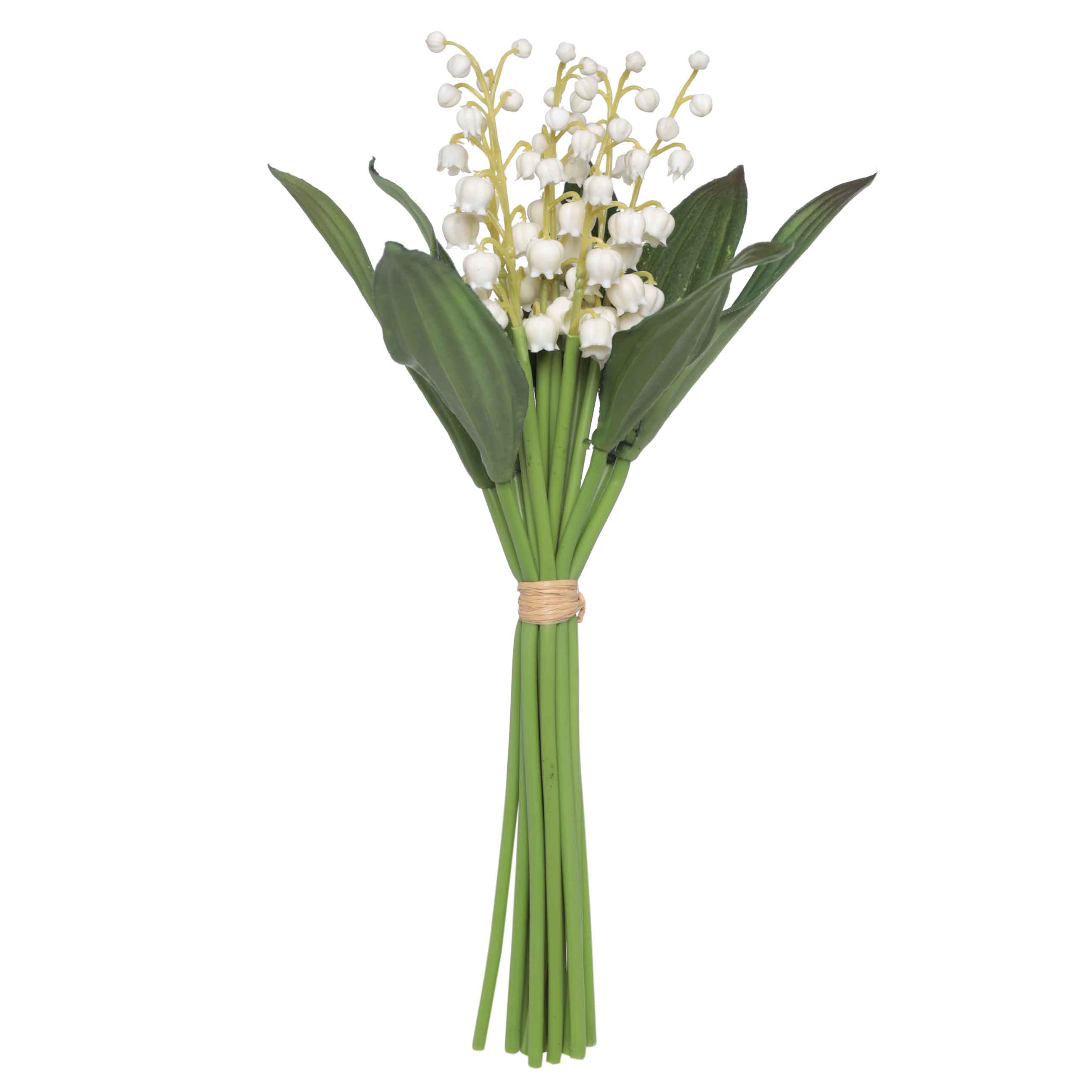 Artificial bouquet, 29 cm, rubber / metal, Lily of the valley, May-lily изображение № 3