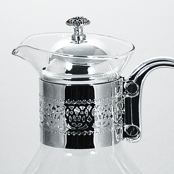 Heated coffee pot, 19x34 cm, 1.5 l, glass T / steel, Brittany изображение № 2