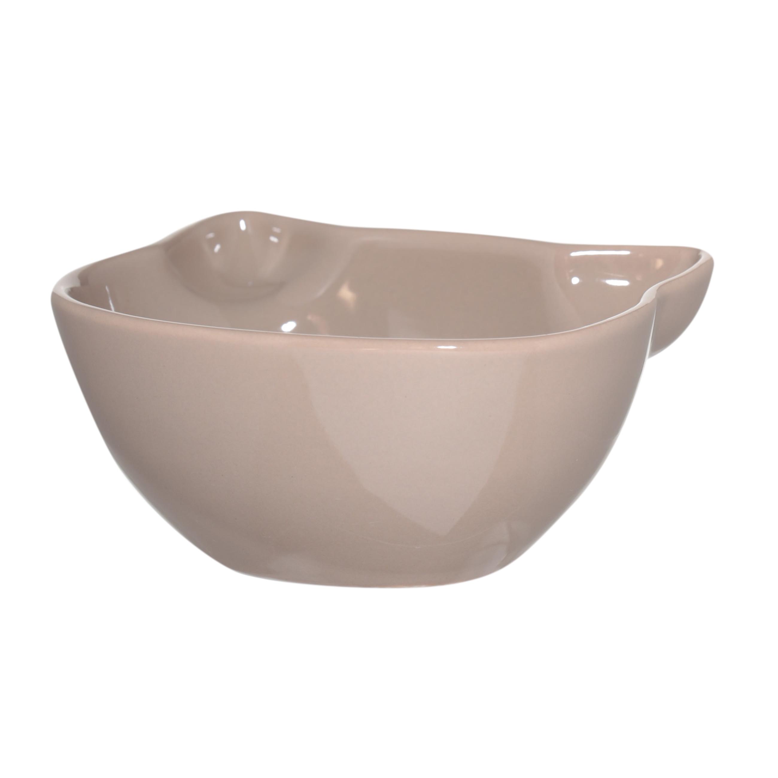 Bowl, children's, 10x5 cm, porcelain R, beige, Cat, Cat изображение № 3