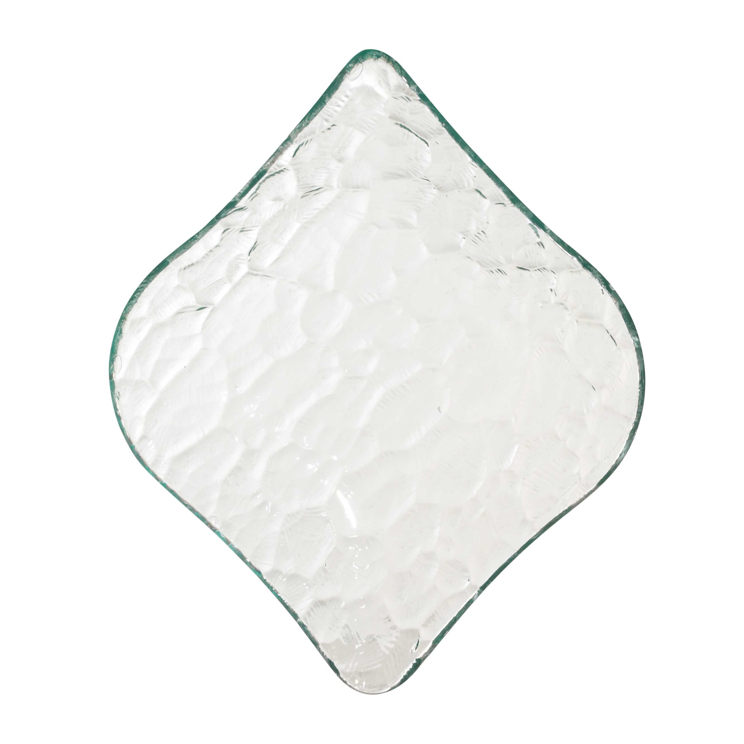Dish, 20x16 cm, glass, turquoise, Clear color изображение № 2