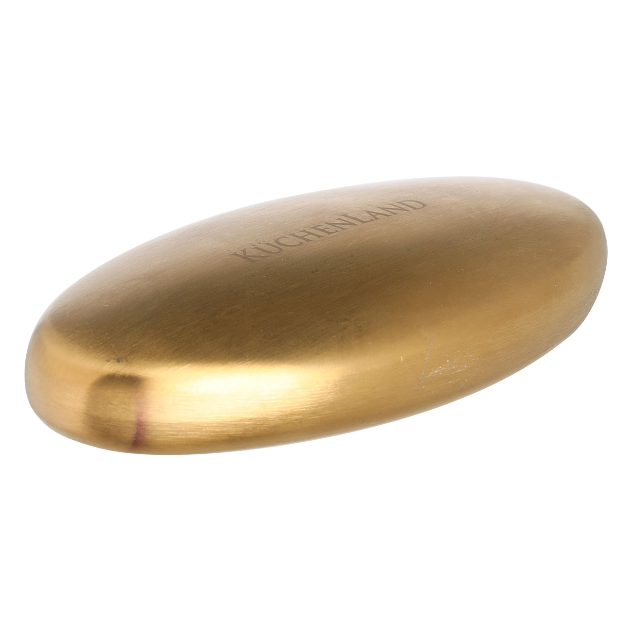 Steel soap, 8 cm, golden, Manny изображение № 2
