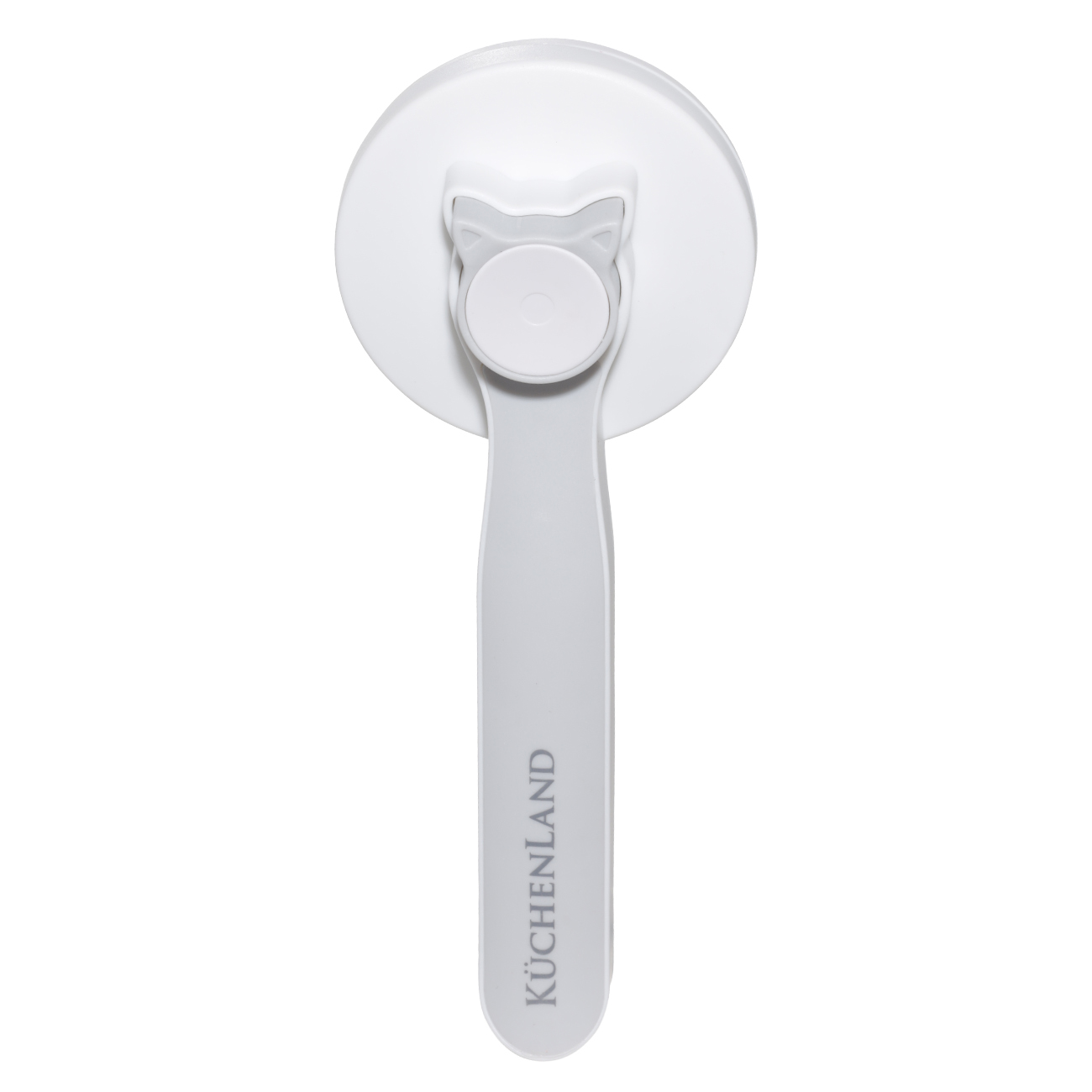 Pet hair comb, 18 cm, Self-cleaning, plastic / steel, White-gray, Ears, Pet изображение № 5