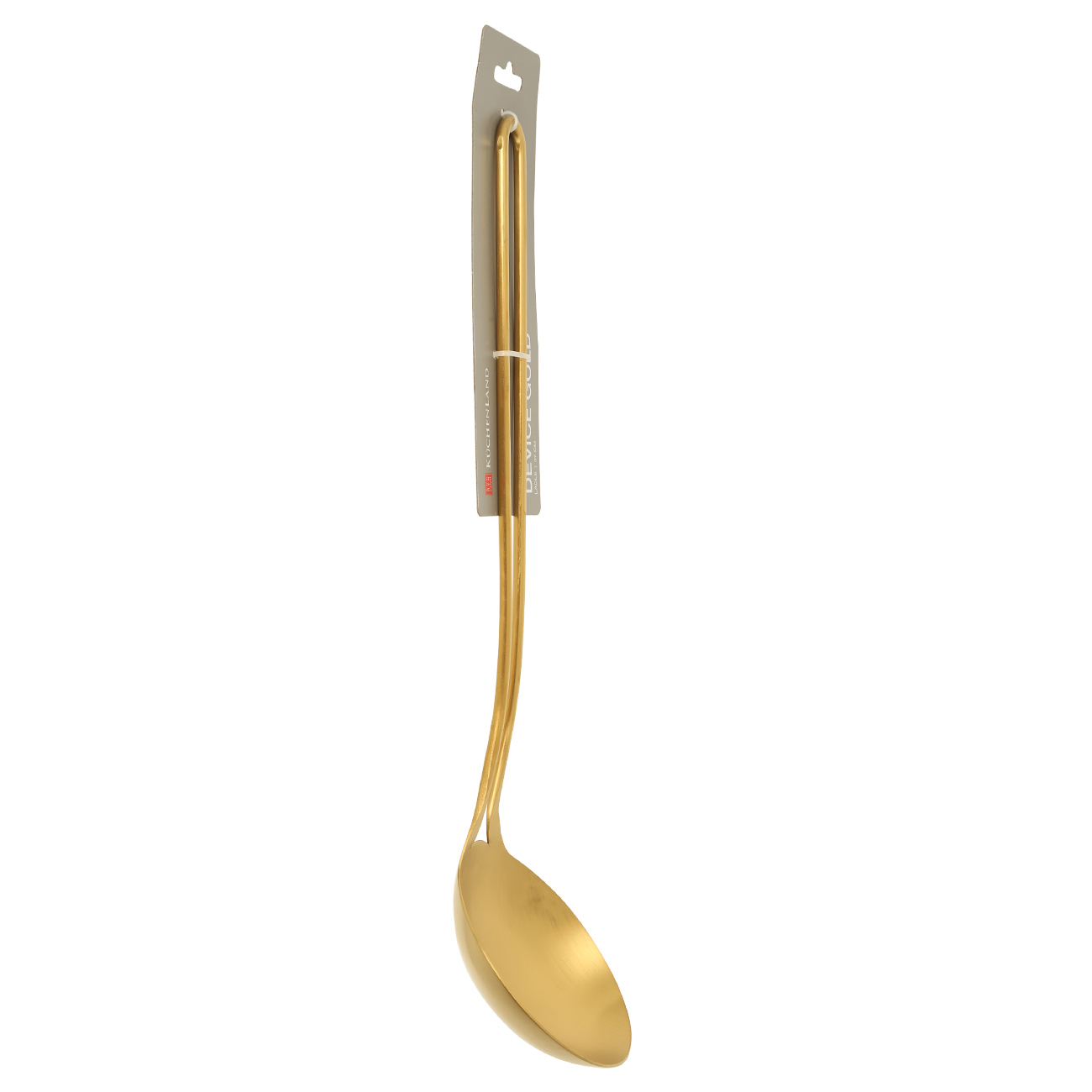 Ladle, 35 cm, steel, golden, Device gold изображение № 3