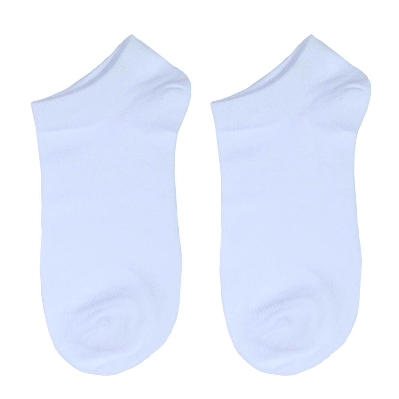 Men's socks, Size 39-42, cotton / polyester, white, Basic изображение № 1