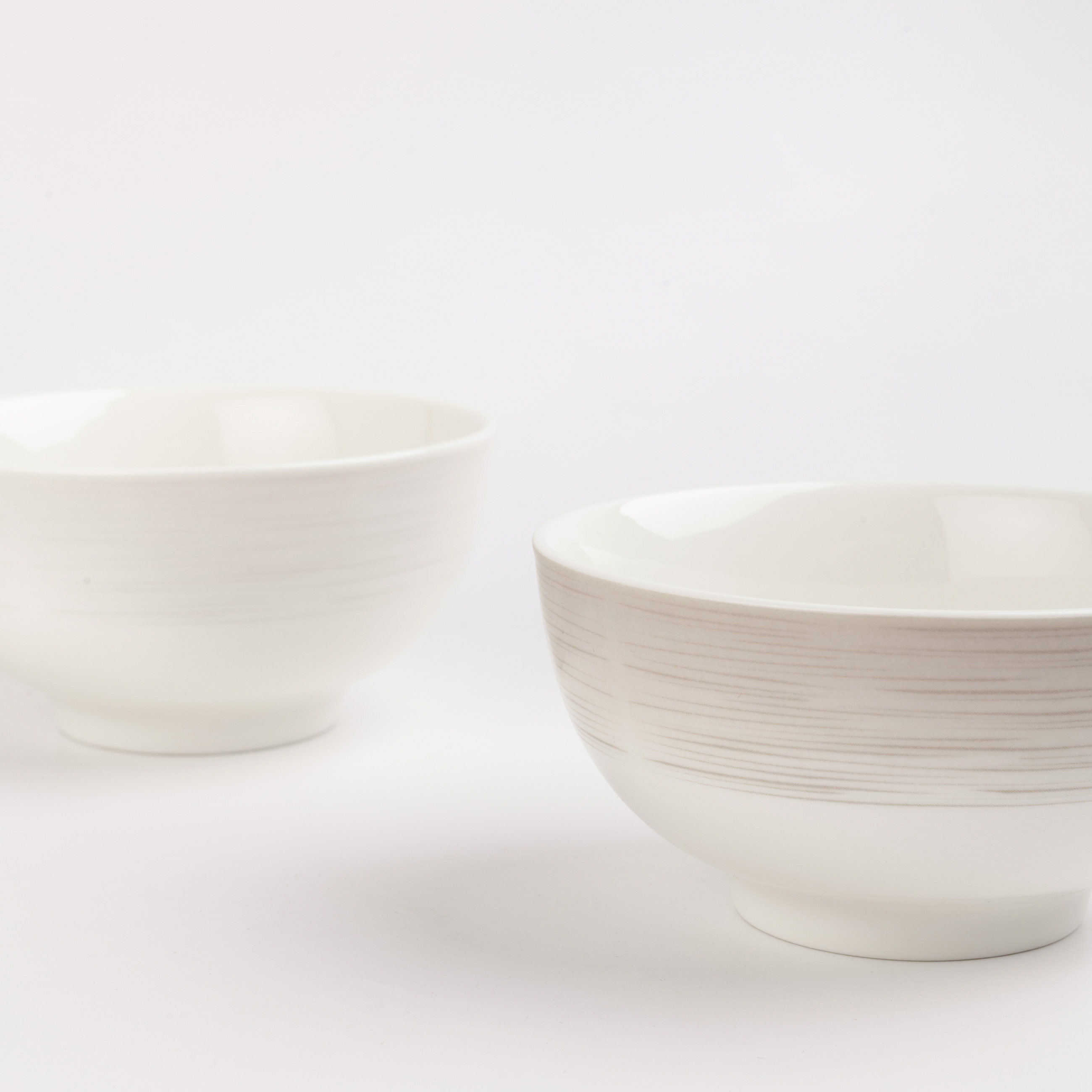Bowl, 11x6 cm, 2 pieces, porcelain N, beige / milk, Chalk изображение № 3