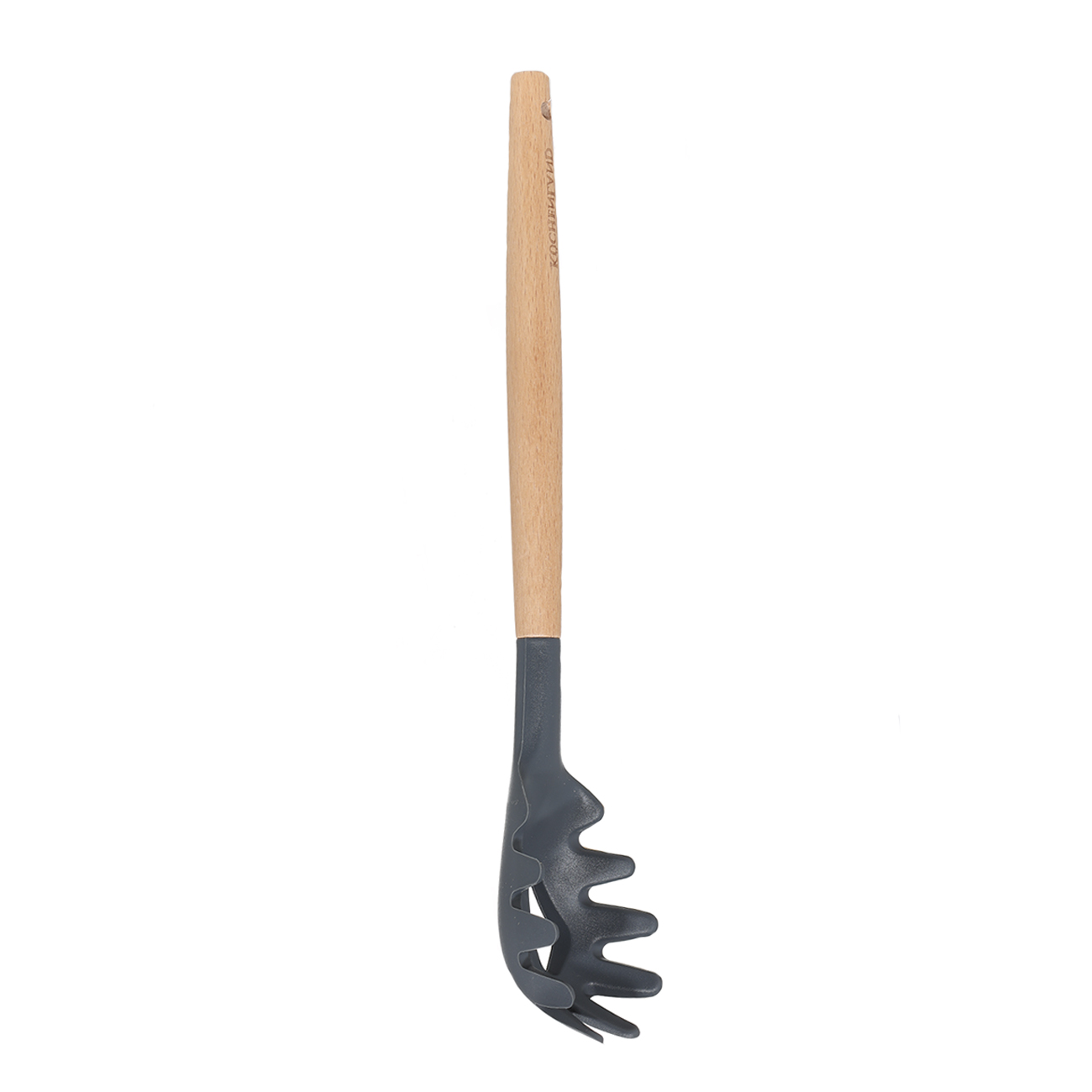 Spaghetti spoon, 31 cm, wood/silicone, Grey, Weekend изображение № 2
