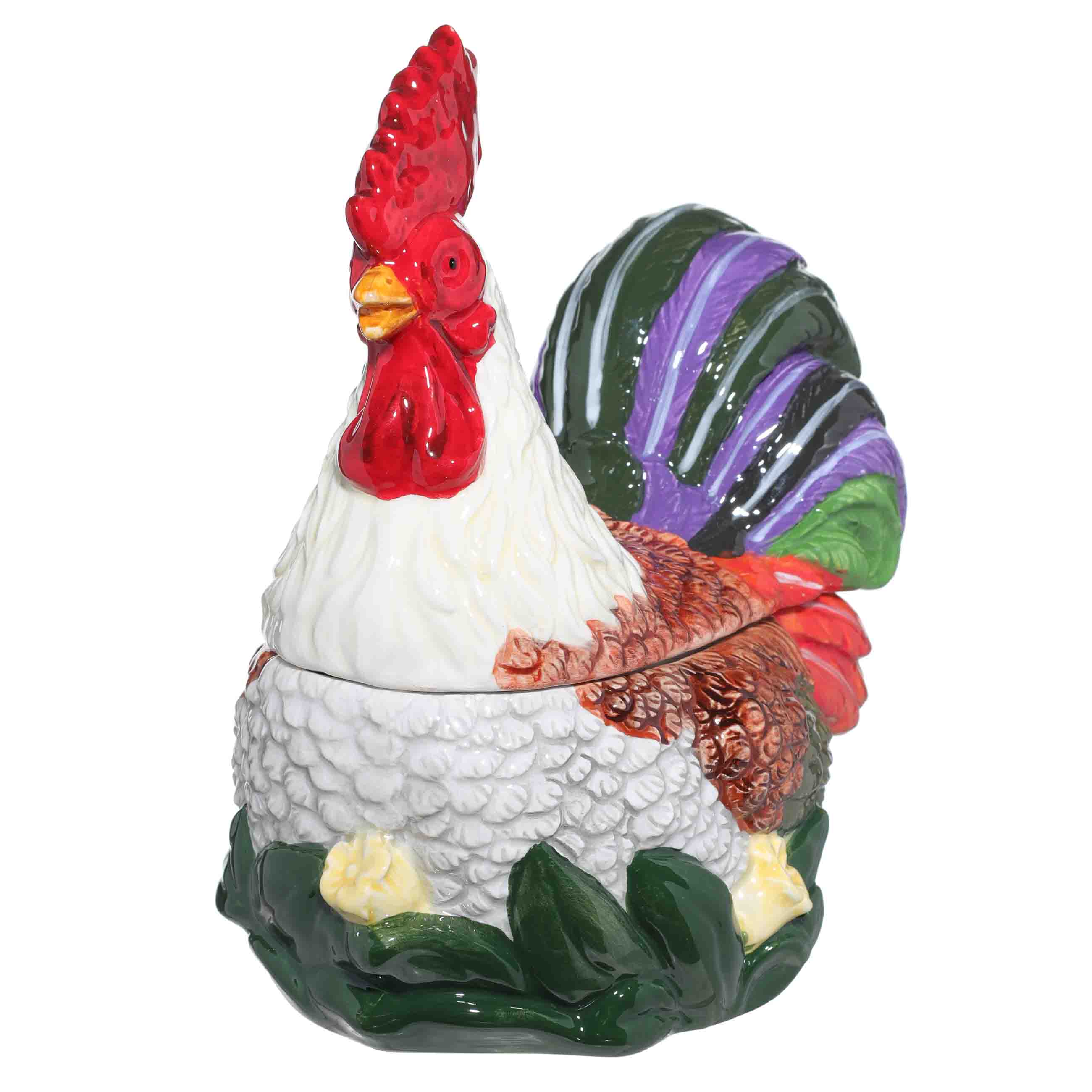 Storage container, 23x20 cm, 1 L, Ceramic, Rooster, Rooster изображение № 2