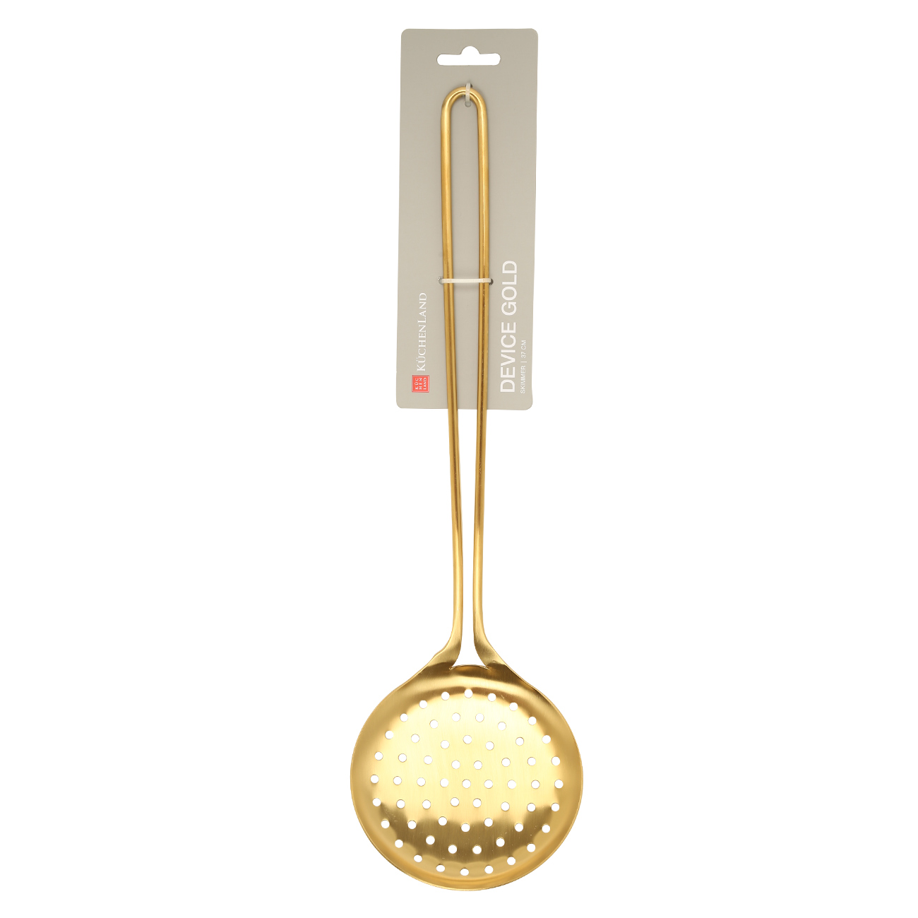 Skimmer, 37 cm, steel, gold, Device gold изображение № 2