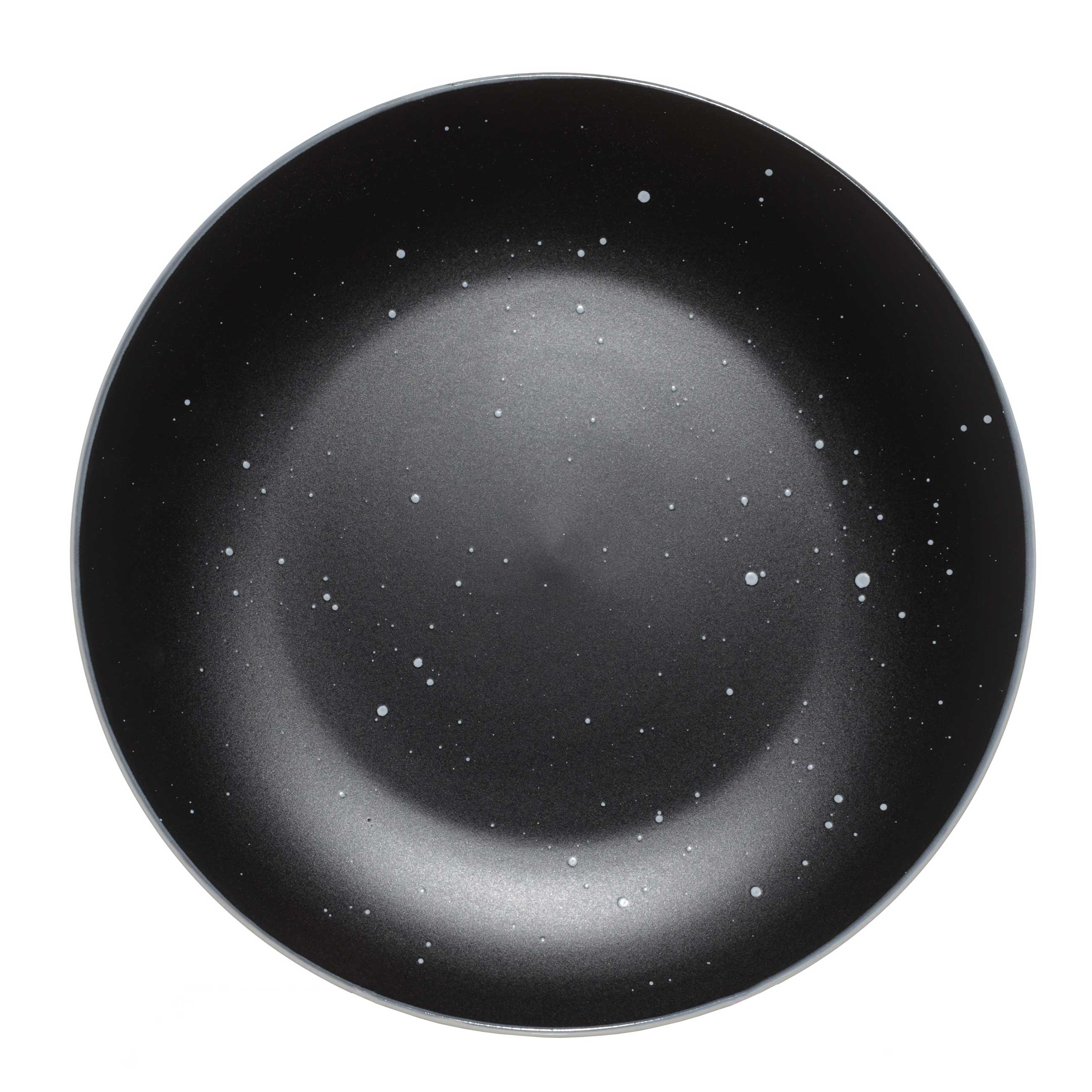 Dining set, 6 pers, 18 pr, ceramic, black, speckled, Particle изображение № 2