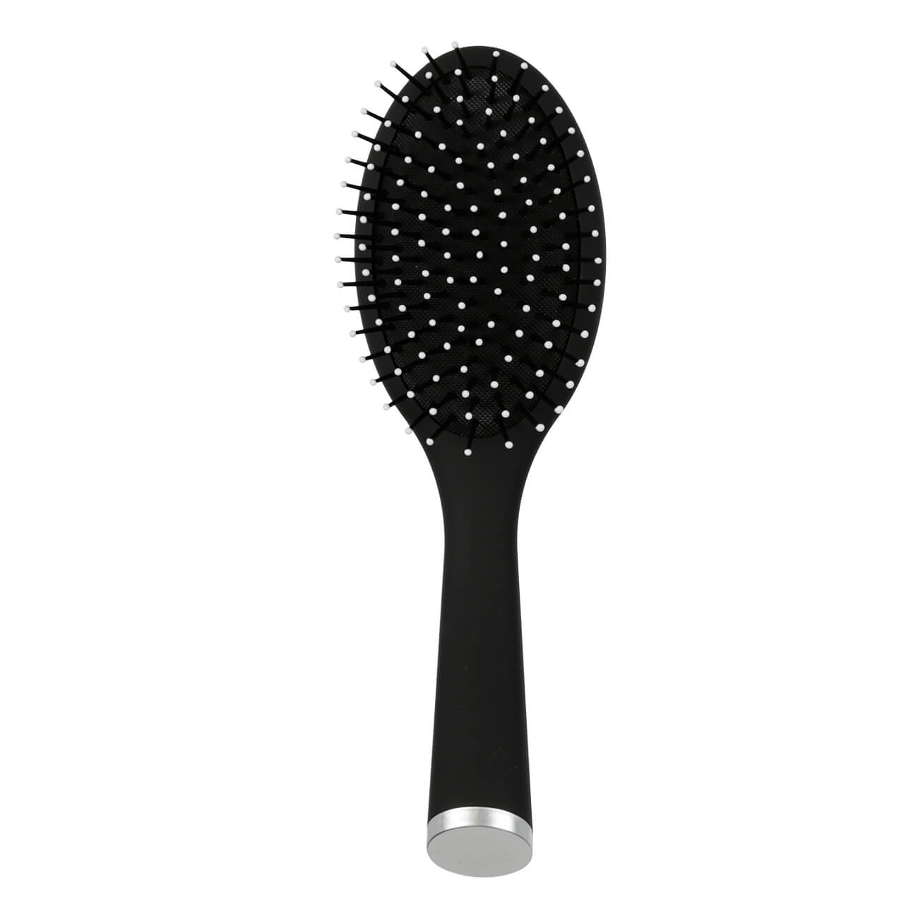 Hair massage comb, 23 cm, plastic, black, B&W изображение № 1