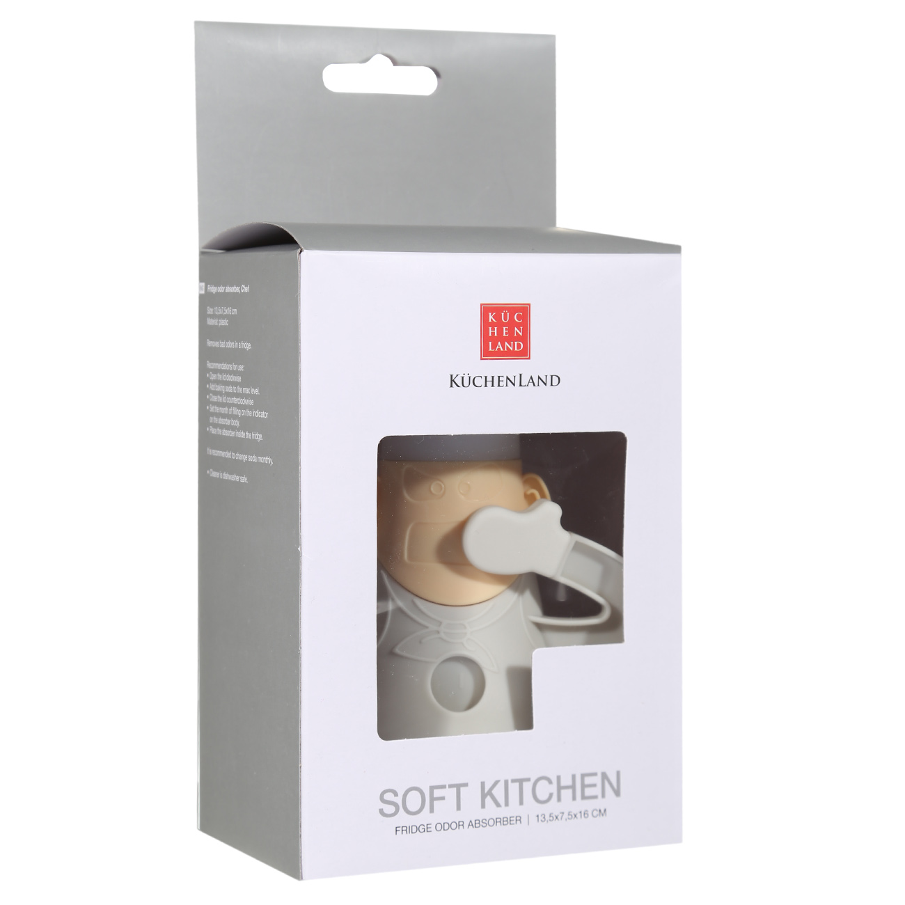 Odour absorber for refrigerator, 16 cm, plastic, Cook, Soft kitchen изображение № 3