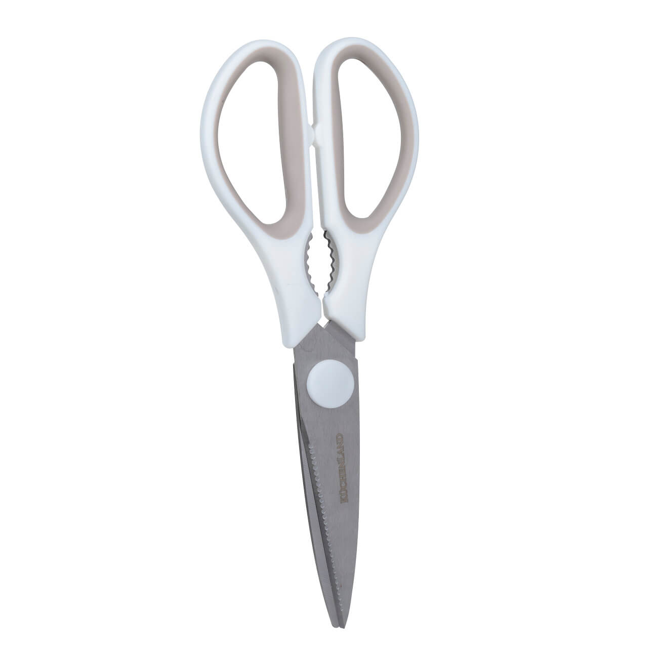 Kitchen scissors, 21 cm, steel/plastic, cream, Soft Kitchen изображение № 1