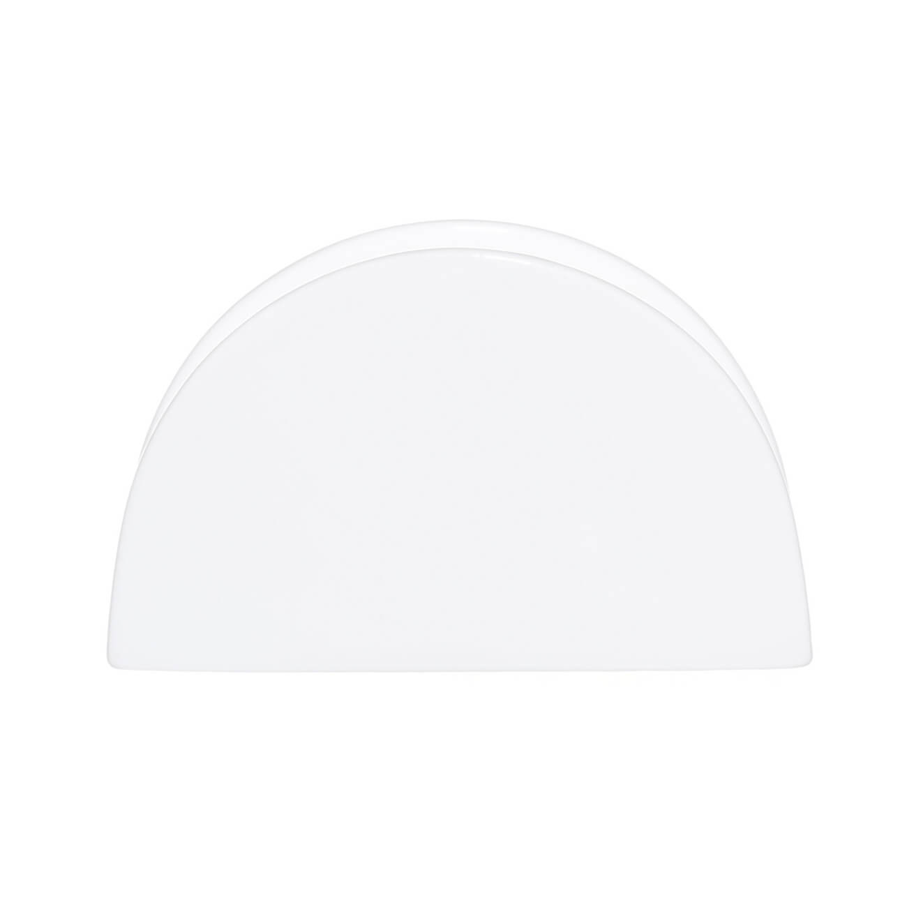 Napkin holder, 11 cm, porcelain F, white, Ideal white изображение № 1