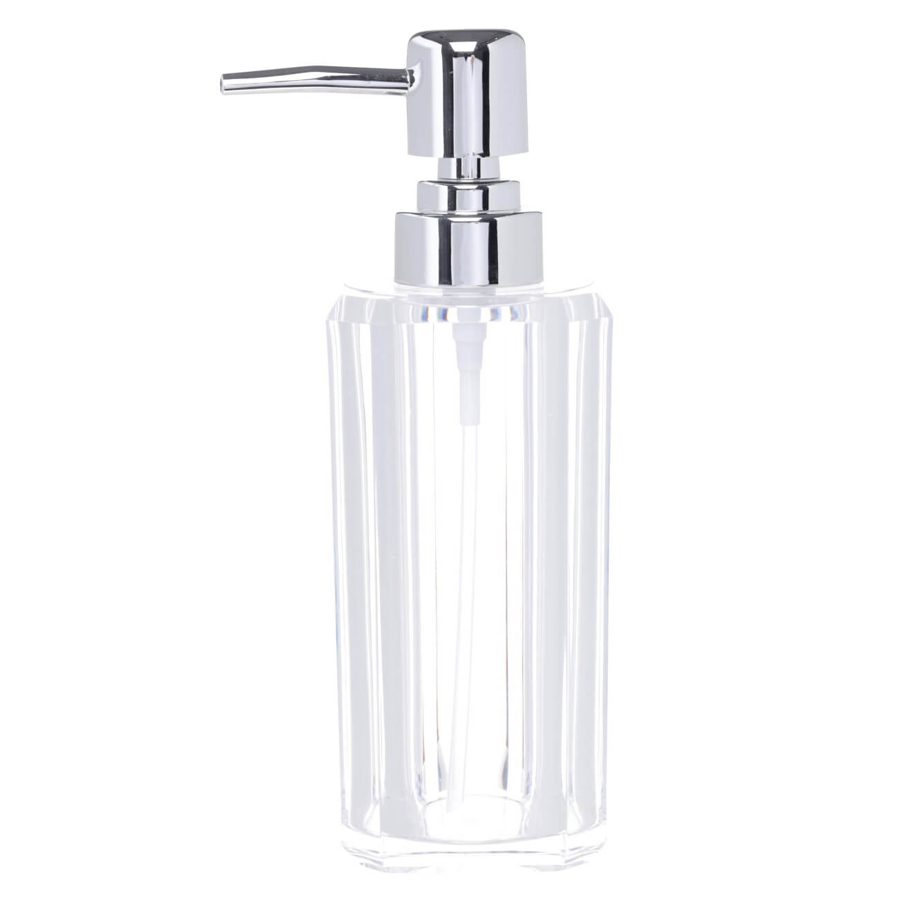 Liquid soap dispenser, 180 ml, acrylic / plastic, Crystal glance изображение № 1