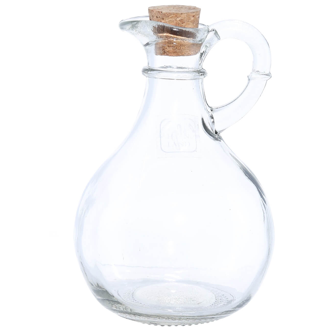Oil or vinegar container, 300 ml, with handle, Glass / cork, Jug, Cork изображение № 1