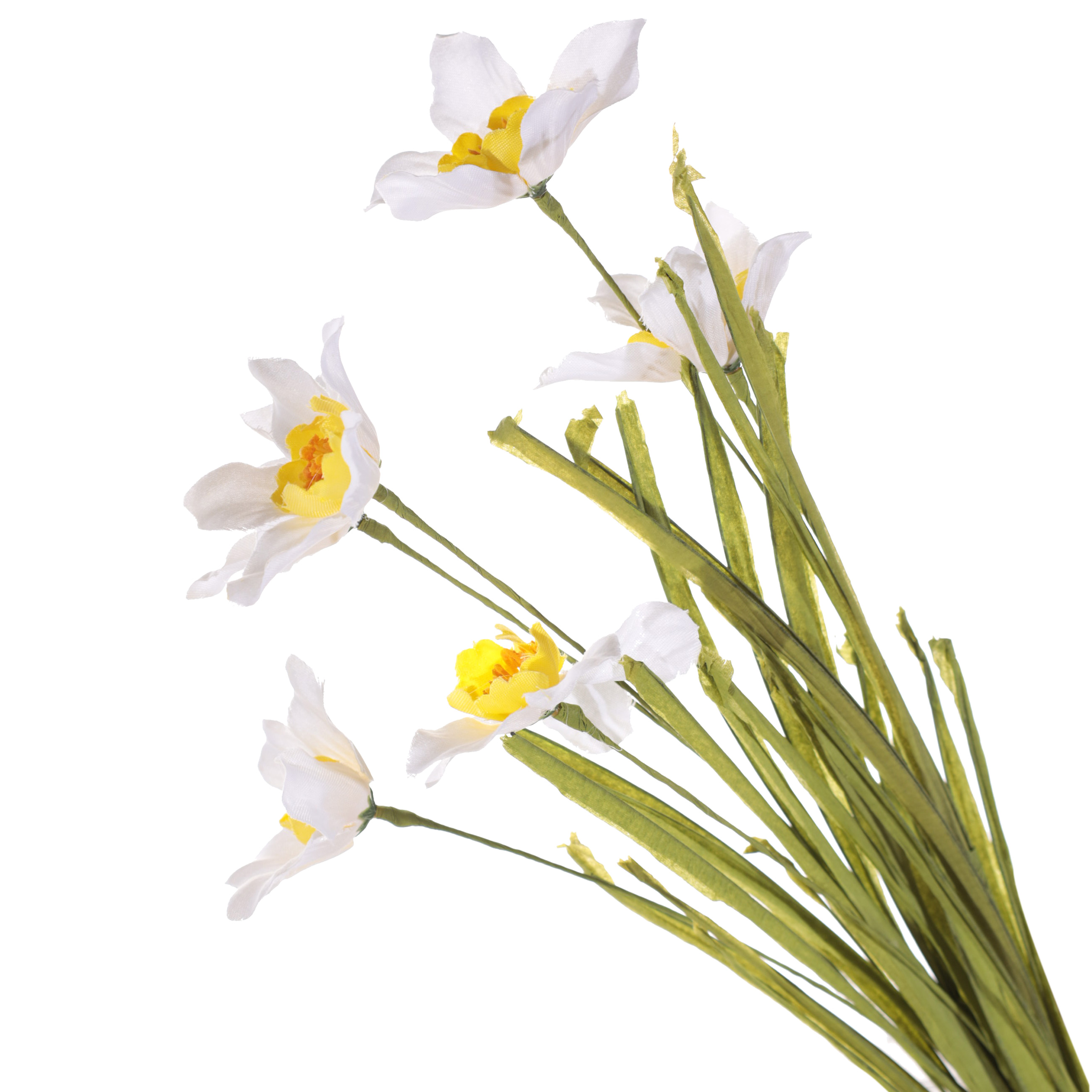 Decorative branch, 61 cm, plastic / steel, Daffodils, Flower garden изображение № 2