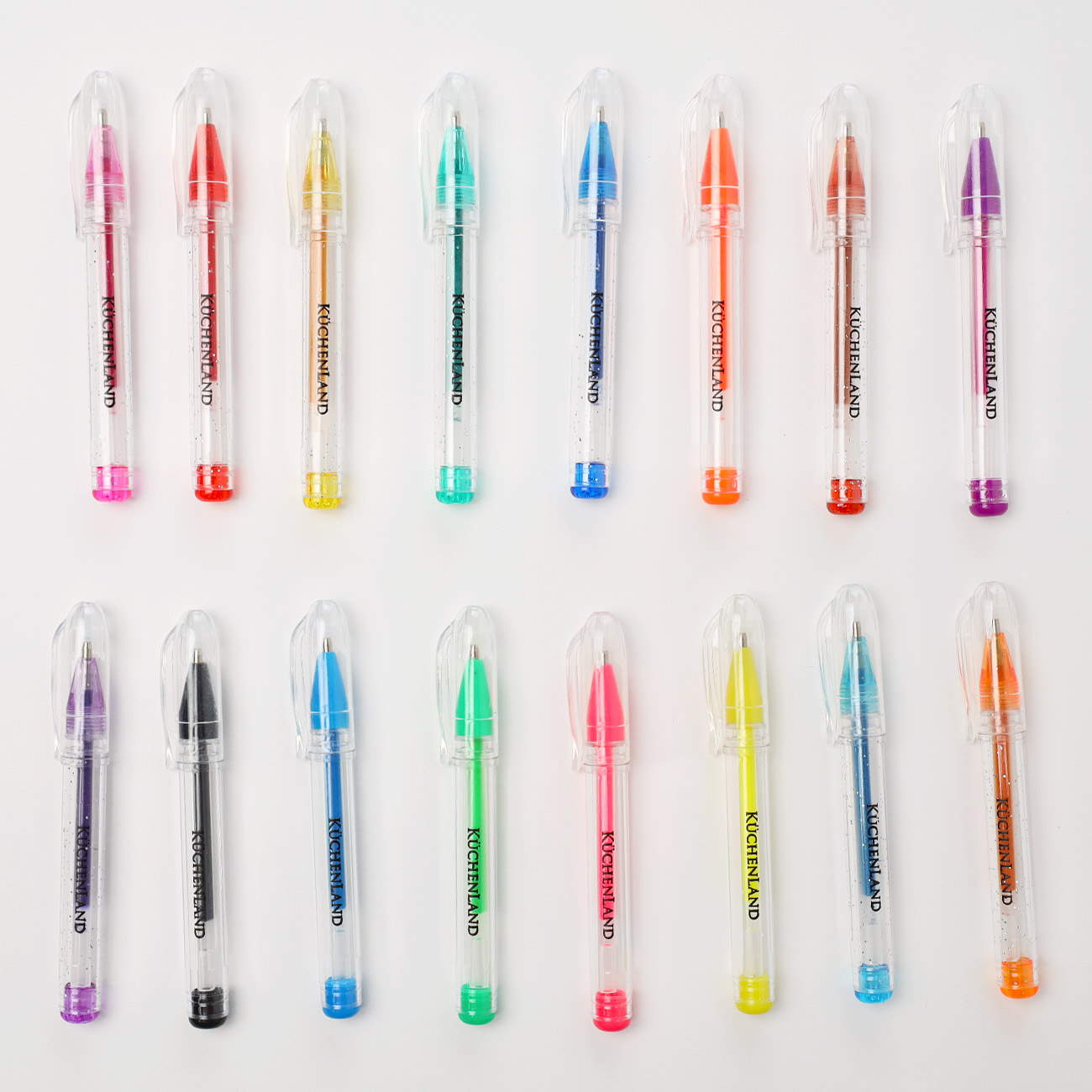 Set of gel pens, 16 pcs, plastic, colored, Little, Draw изображение № 2