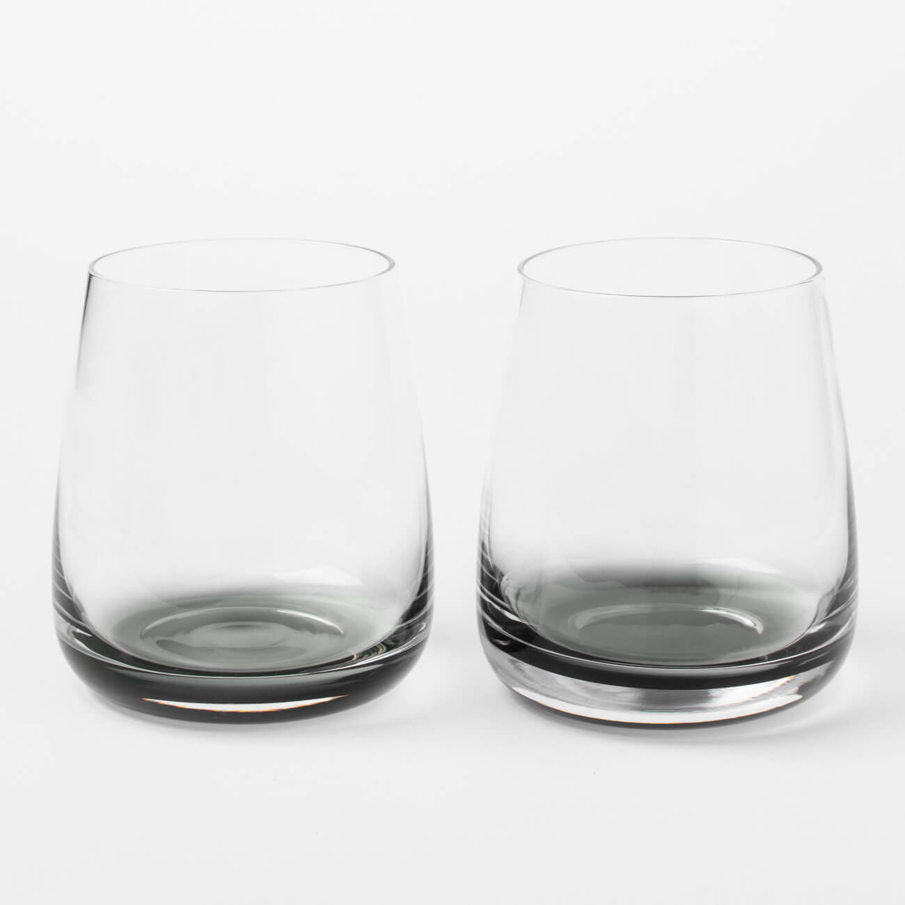 Whiskey glass, 360 ml, 2 pcs, Glass, Gray gradient, Stone изображение № 1