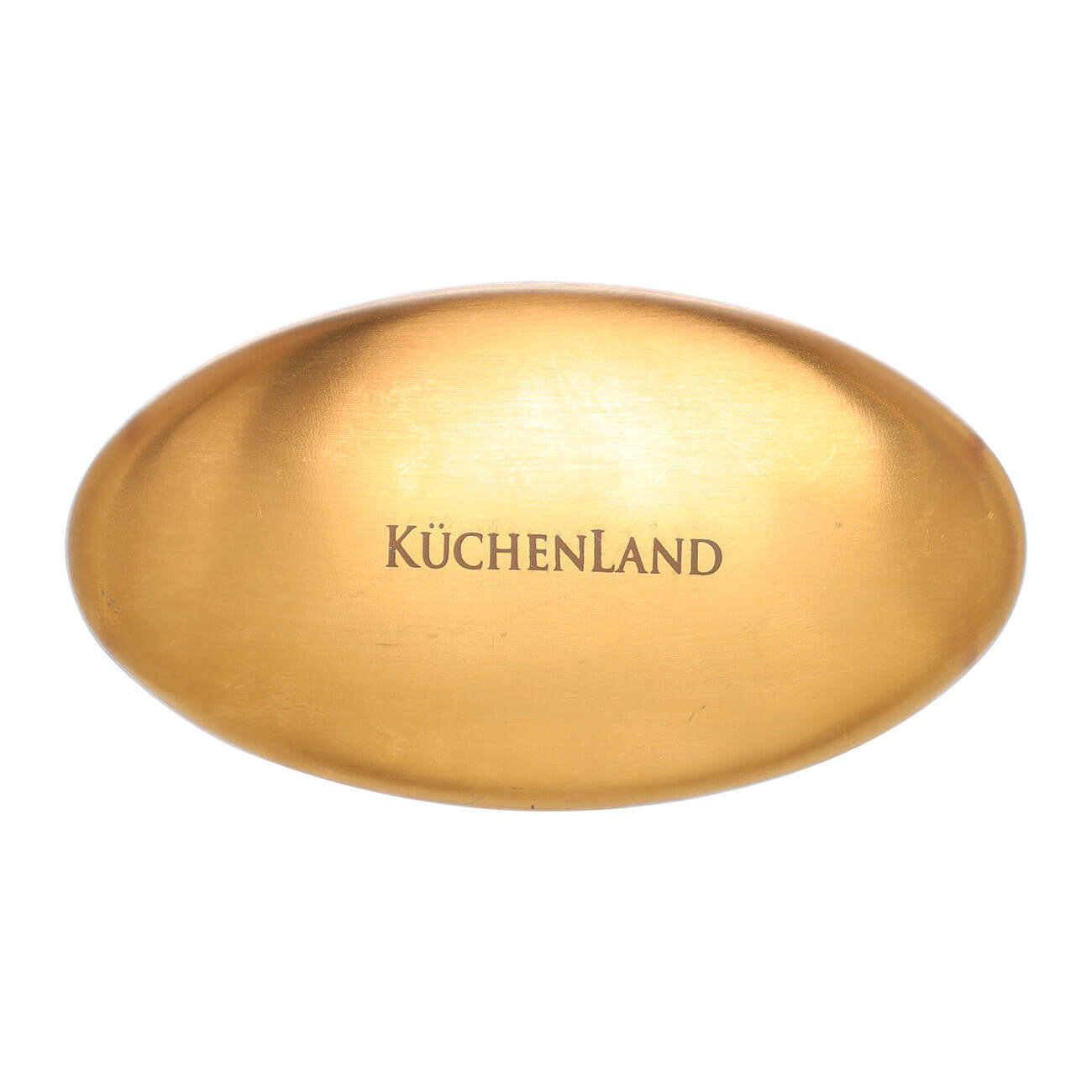 Steel soap, 8 cm, golden, Manny изображение № 1