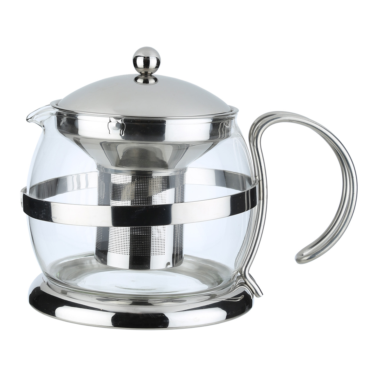Teapot, 1.2 l, used glass, Lotus new изображение № 2