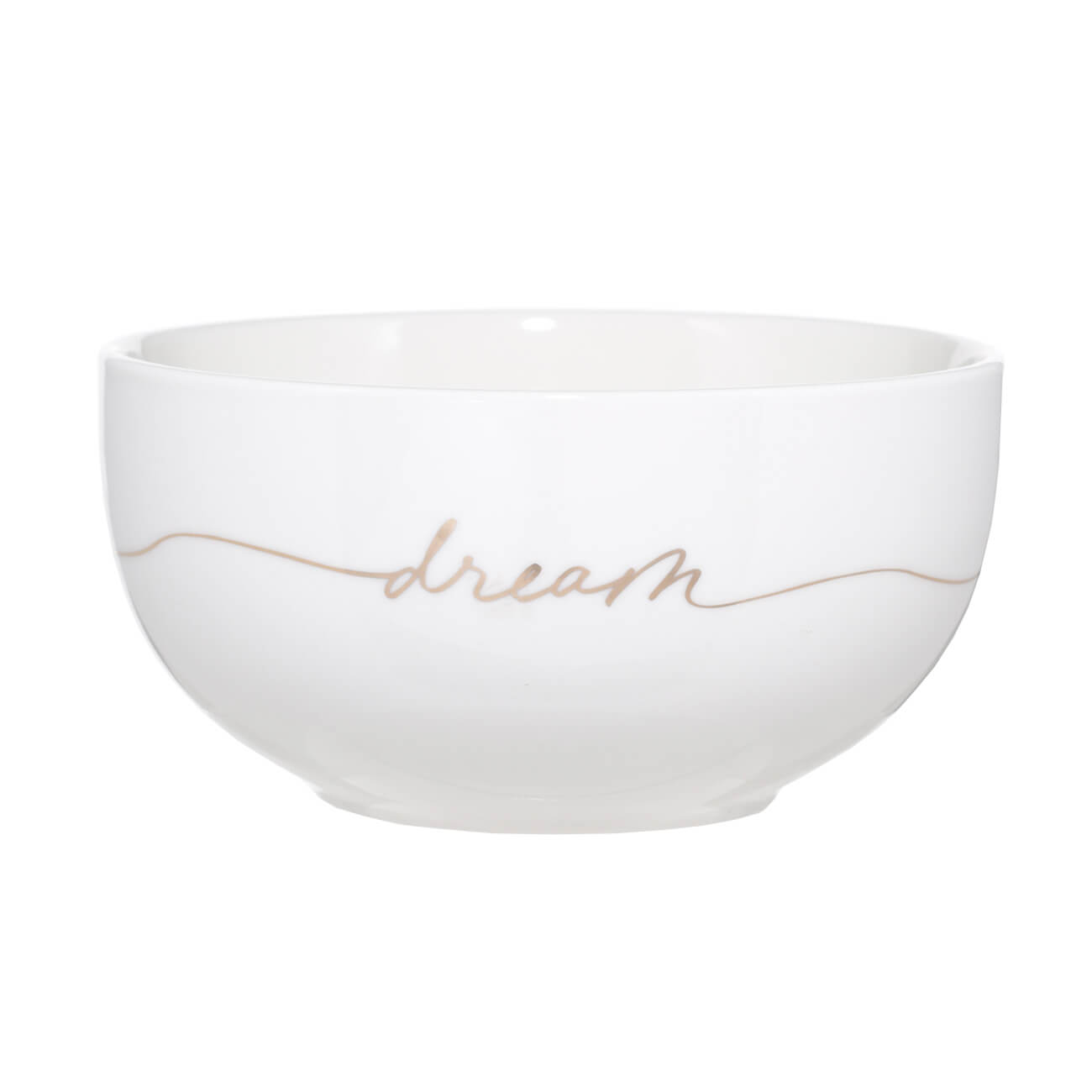 Bowl, 13x7 cm, porcelain N, white, Dream, Scroll изображение № 1