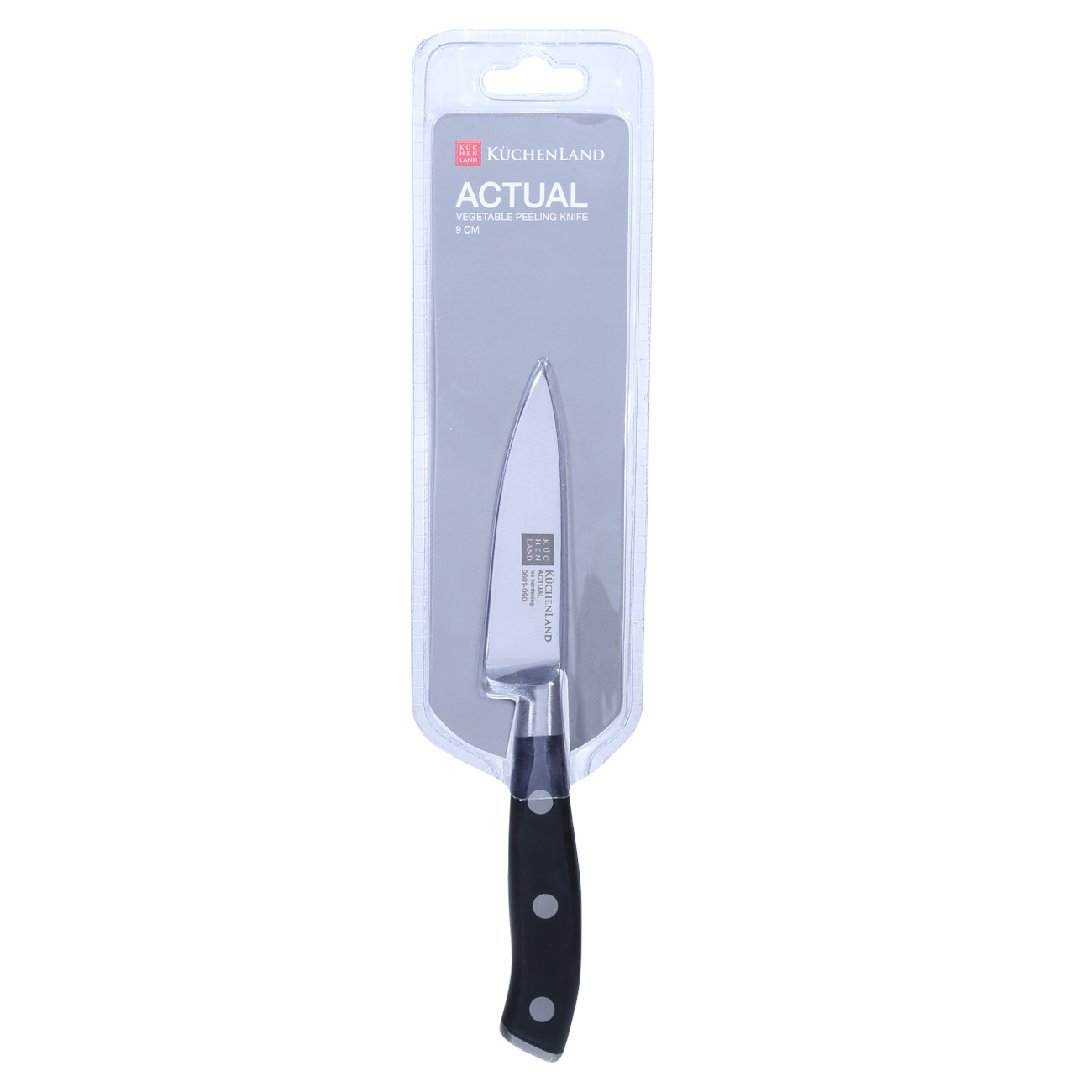 Paring knife, 9 cm, steel / plastic, Actual изображение № 2