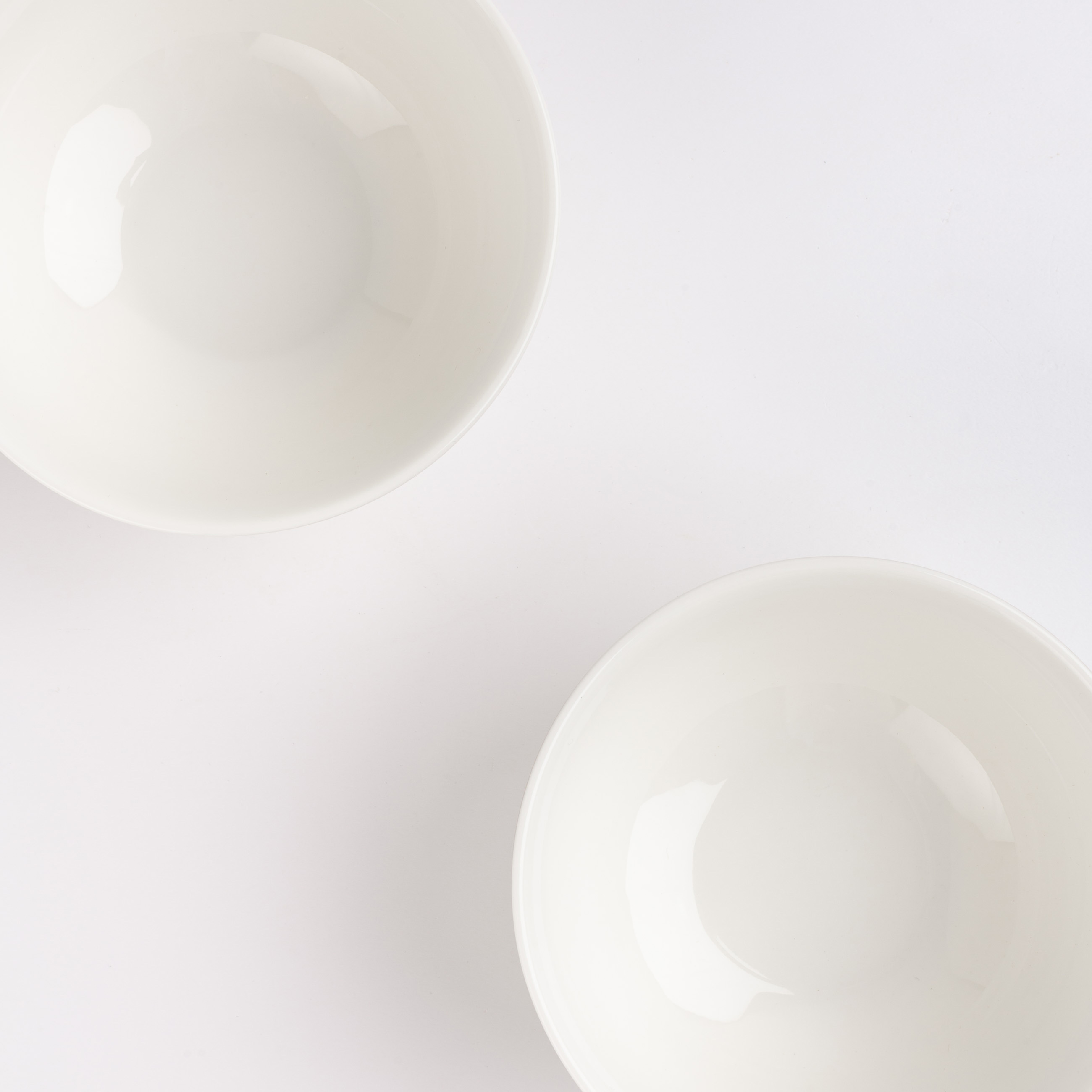 Bowl, 11x6 cm, 2 pieces, porcelain N, beige / milk, Chalk изображение № 4