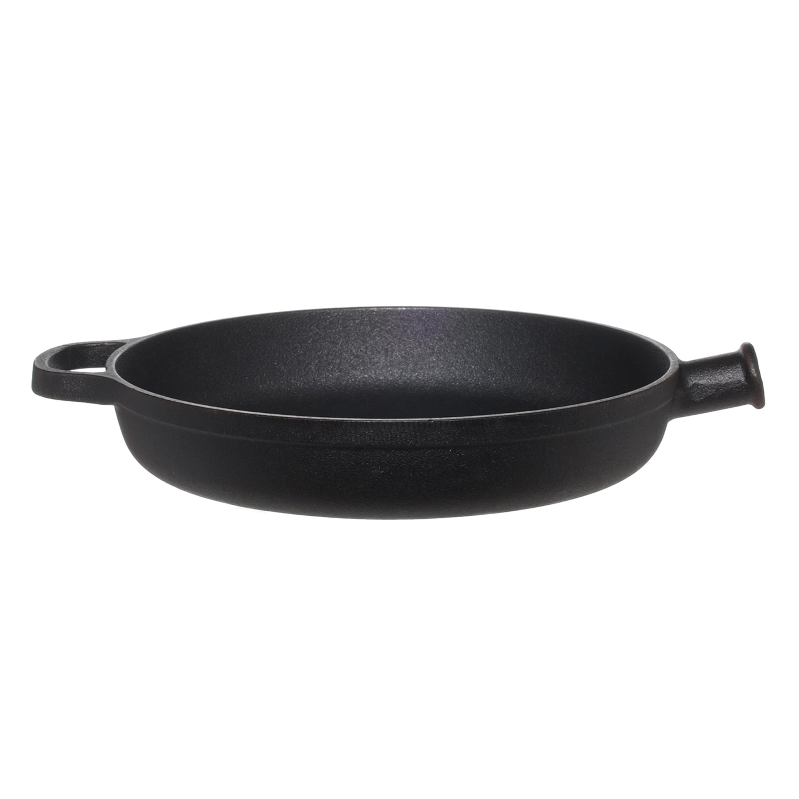 Frying pan, 24 cm, cast iron / wood, black, Authentic изображение № 4