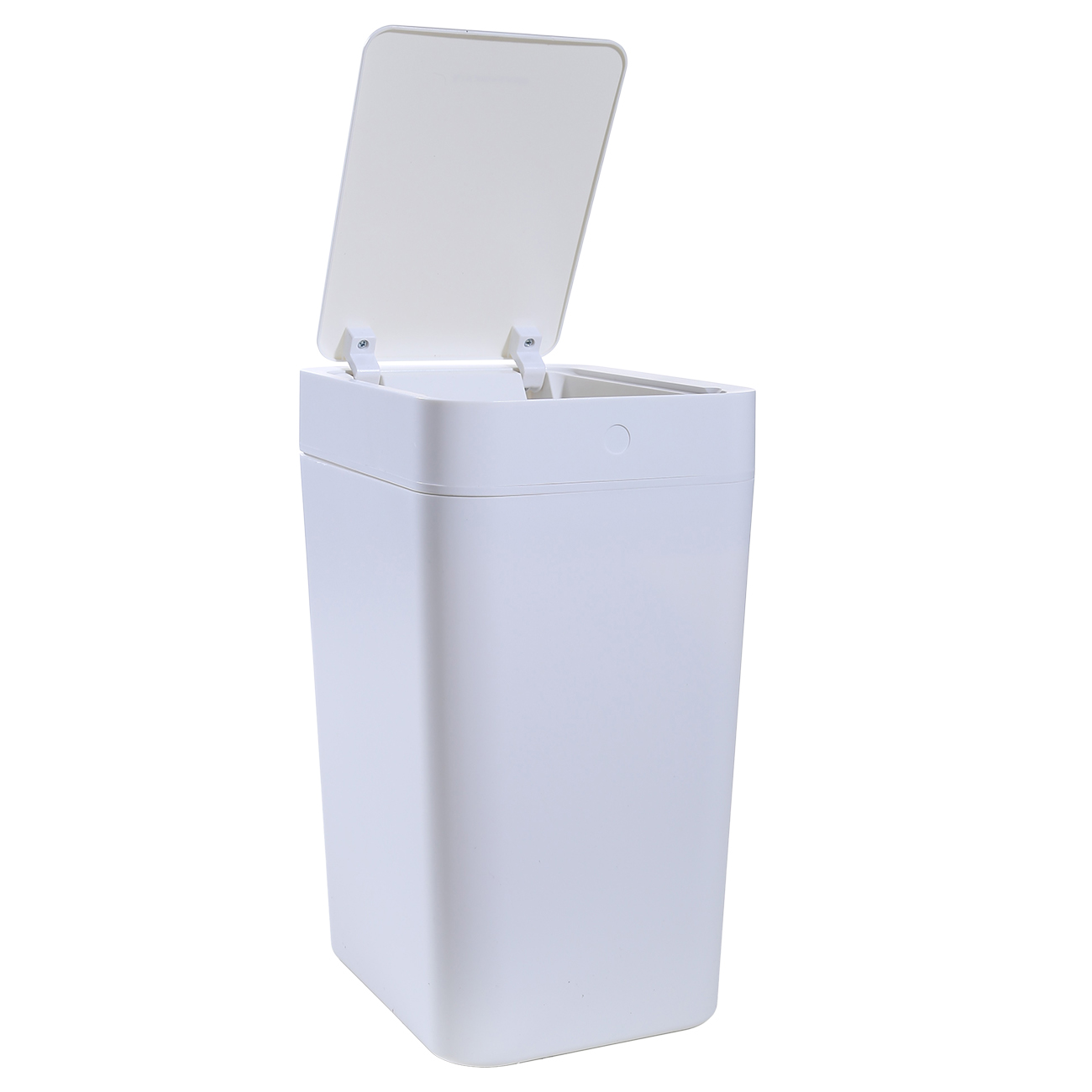 Waste bucket, 8 l, sensor, plastic, rectangular, white, Sensor bin изображение № 2