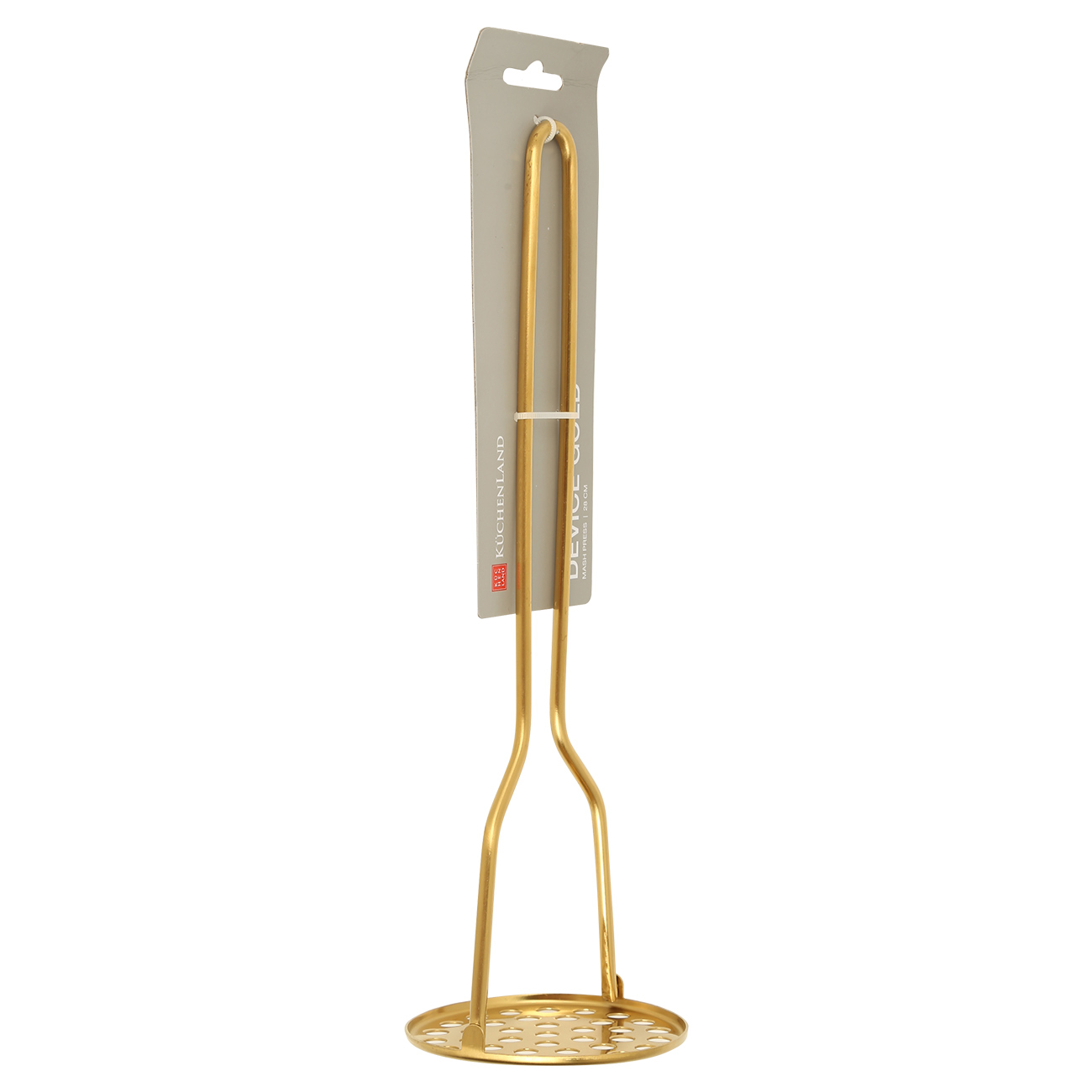 Puree press, 28 cm, steel, golden, Device gold изображение № 3