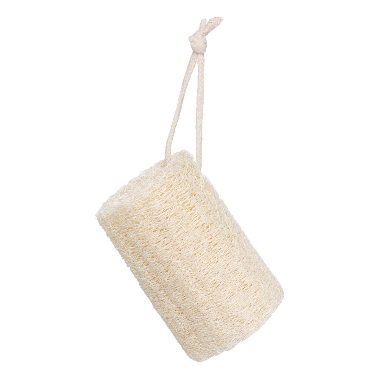 Washcloth-sponge for washing the body, 5x10 cm, exfoliating, loofah, Eco life изображение № 2