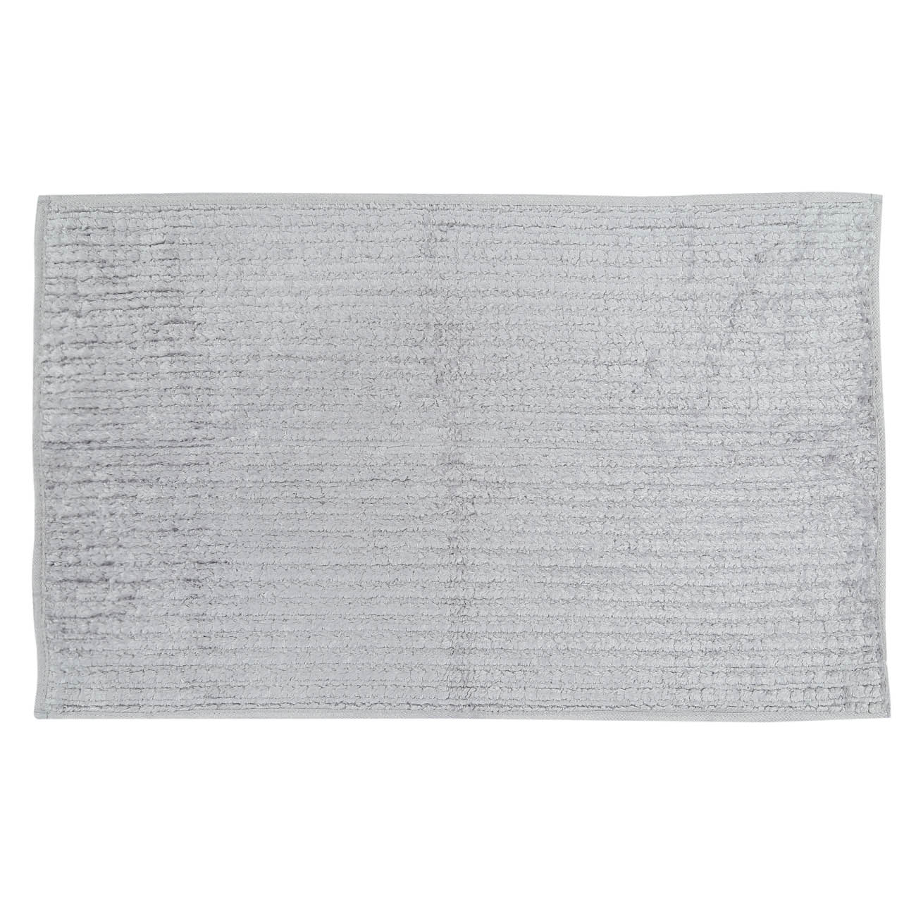 Mat, 50x80 cm, anti-slip, polyester, light grey, Fluff изображение № 3
