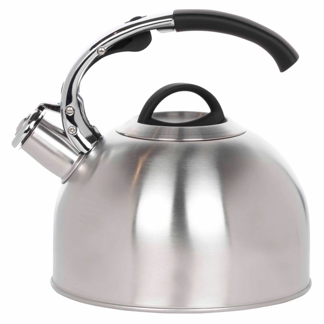 Teapot, 2.8 L, with whistle, steel, brushed, Whistle изображение № 1