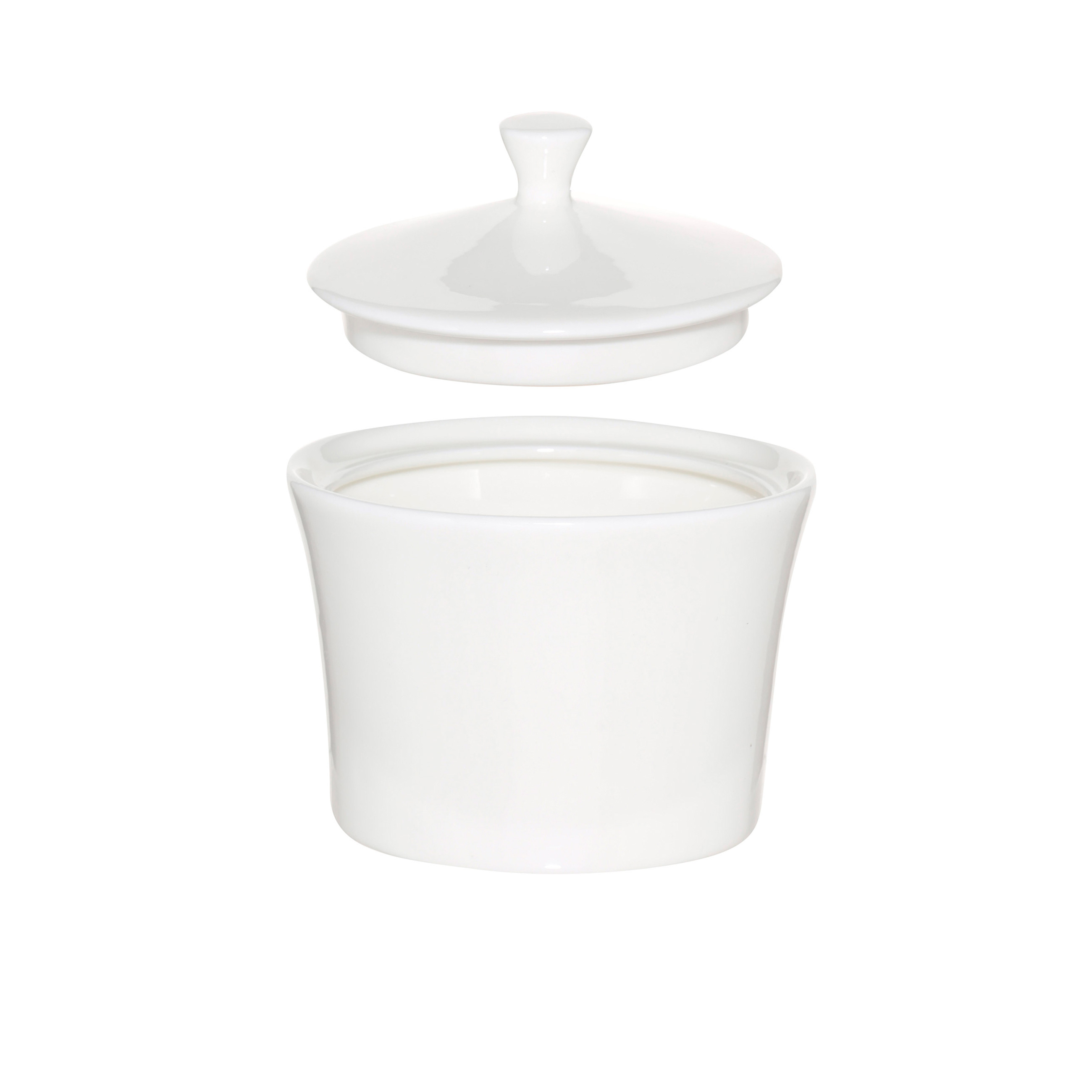 Sugar bowl, 10 cm, 230 ml, porcelain F, white, Ideal white изображение № 2