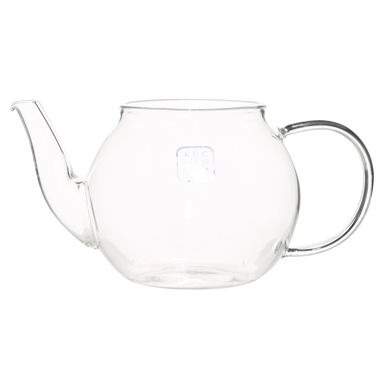 Teapot, 650 ml, on a stand, Used glass / cork, Clear изображение № 4