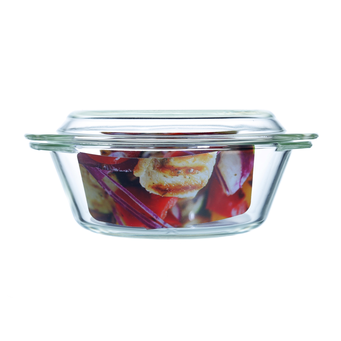 Baking dish, 22 cm, 1,5 l, with lid, Glass T, round, Cook изображение № 2