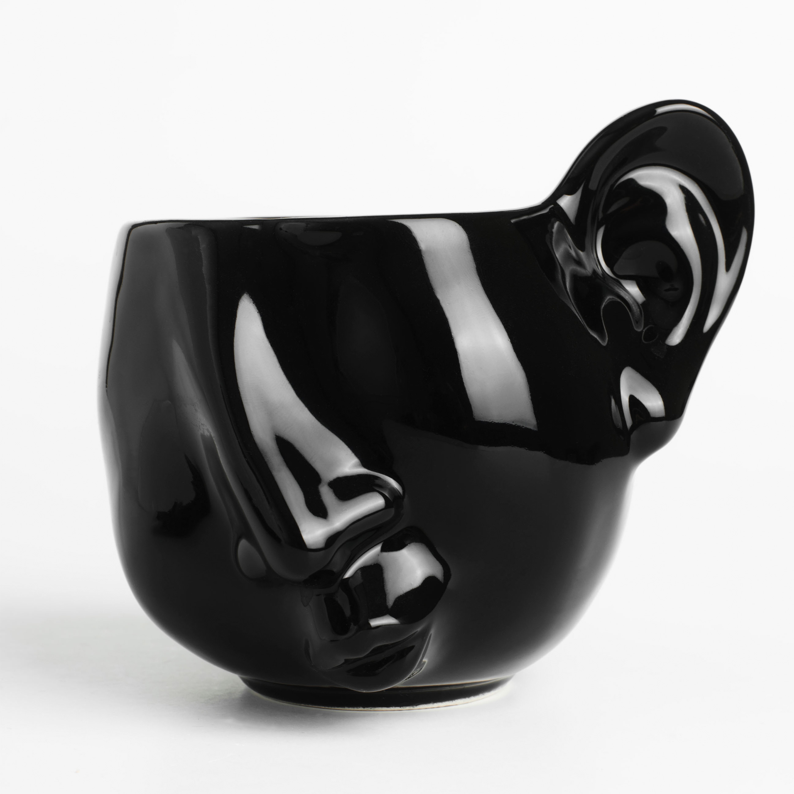 Tea pair, 1 persons, 2 items, 320 ml, ceramic, black, Kiss, Baise изображение № 4