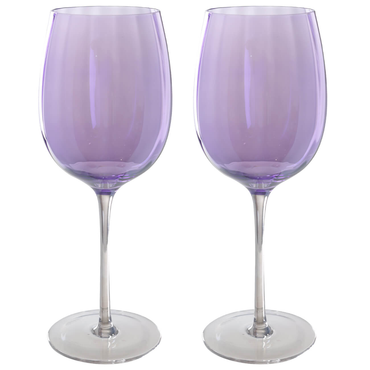 Wine glass, 470 ml, 2 pcs, glass, purple, Filo color изображение № 1