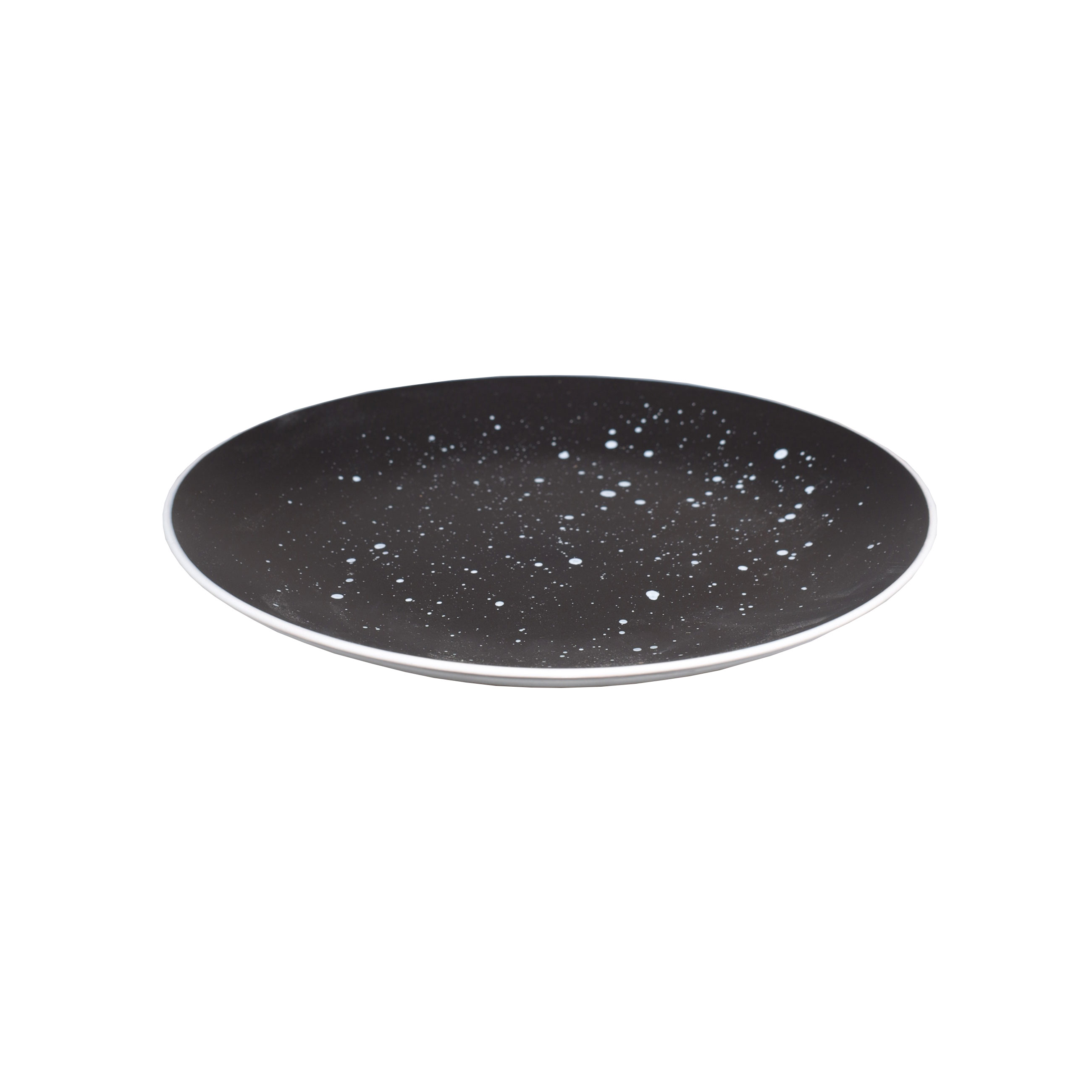 Dining set, 6 pers, 18 pr, ceramic, black, speckled, Particle изображение № 5