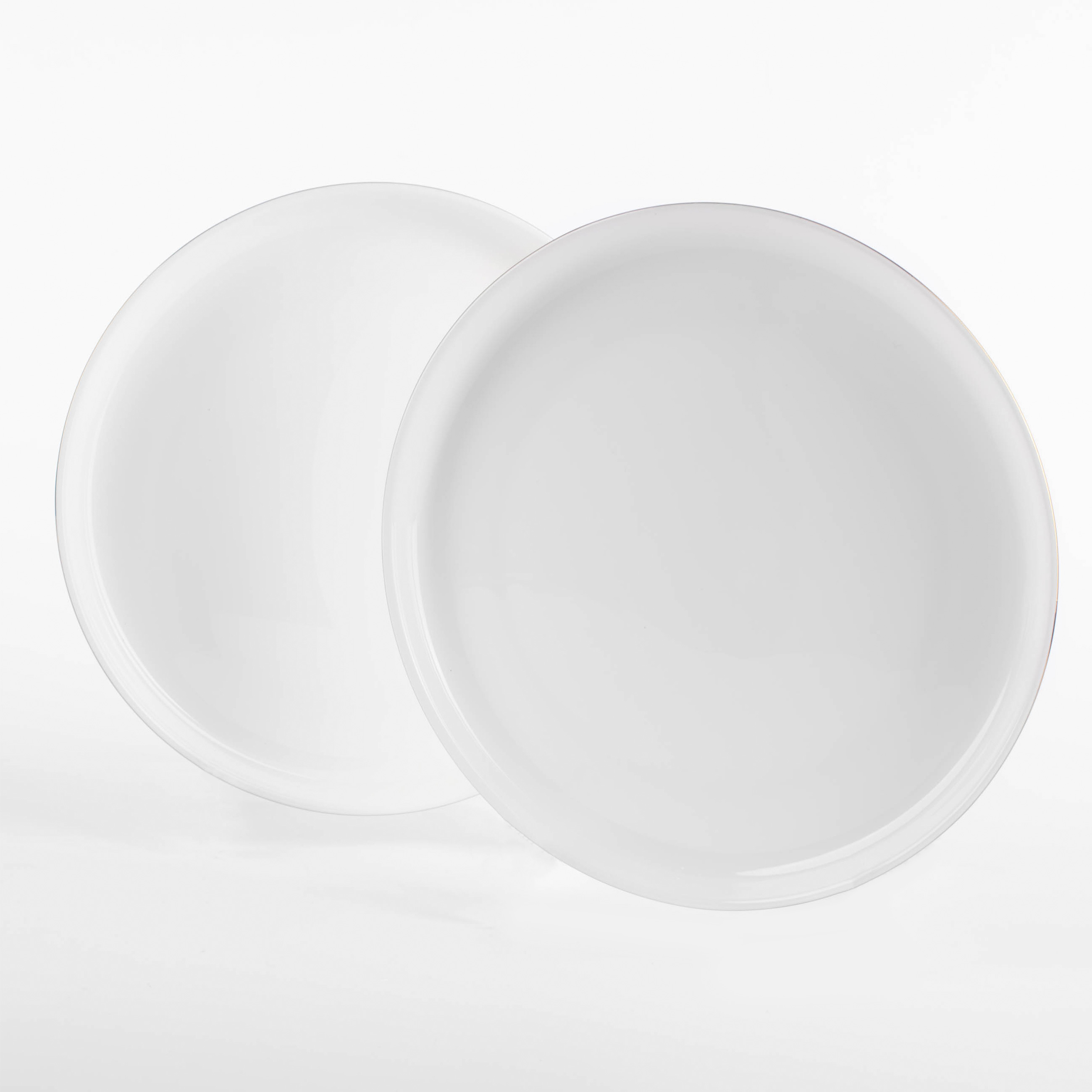 Dessert plate, 20 cm, 2 pieces, porcelain F, white, Ideal gold изображение № 5