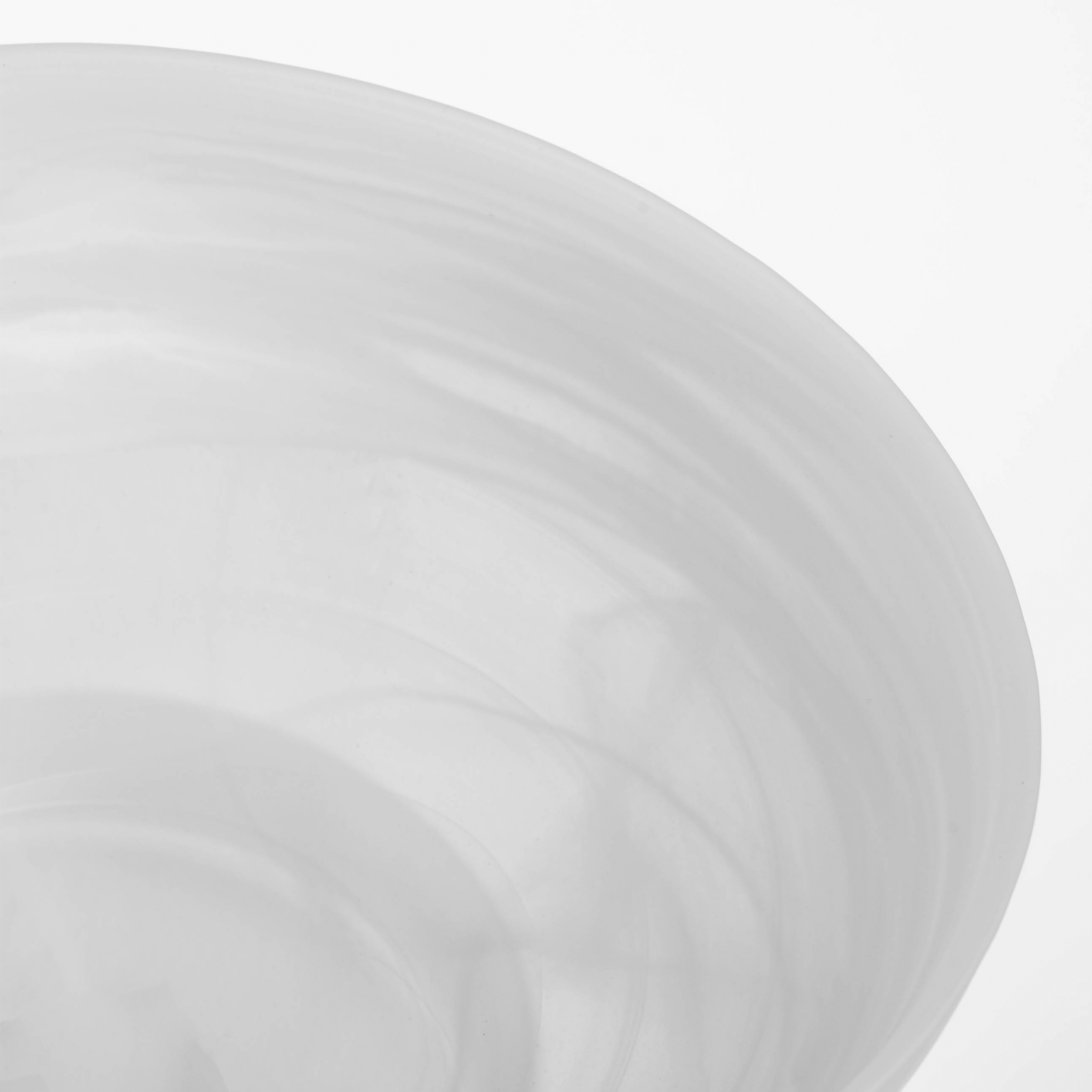 Salad bowl, 20x10 cm, glass, frosted, Matte wave изображение № 5