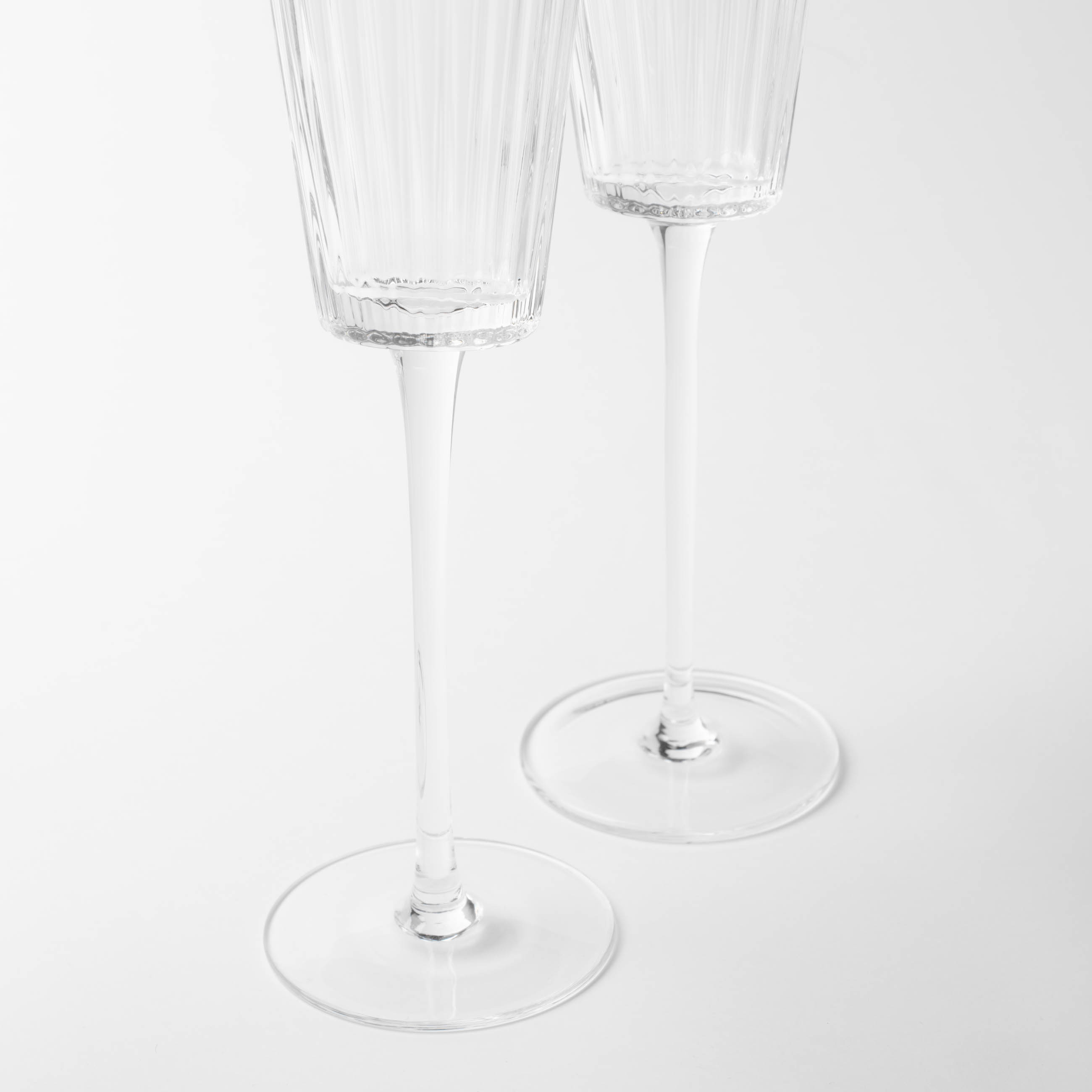 Champagne glass, 230 ml, 2 pcs, glass, Palagoni изображение № 3