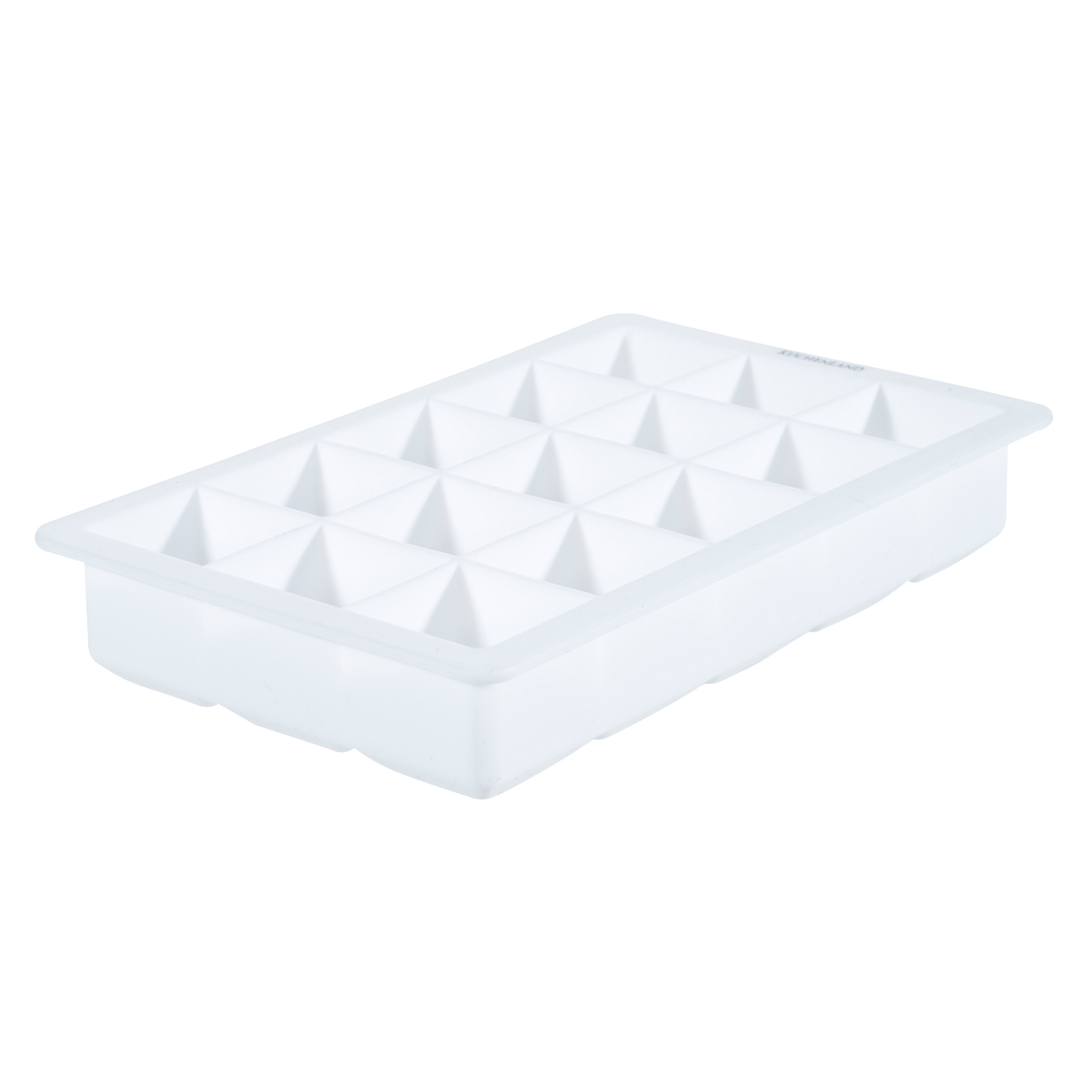 Ice mold, 18x12 cm, 15 otd, silicone, white, Soft kitchen изображение № 2