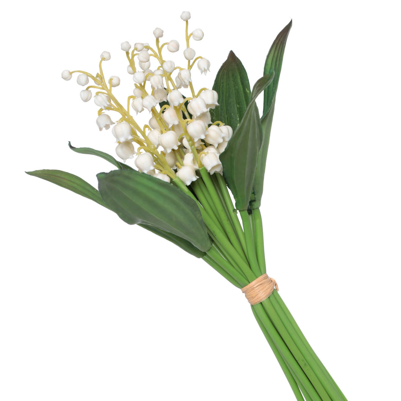 Artificial bouquet, 29 cm, rubber / metal, Lily of the valley, May-lily изображение № 1