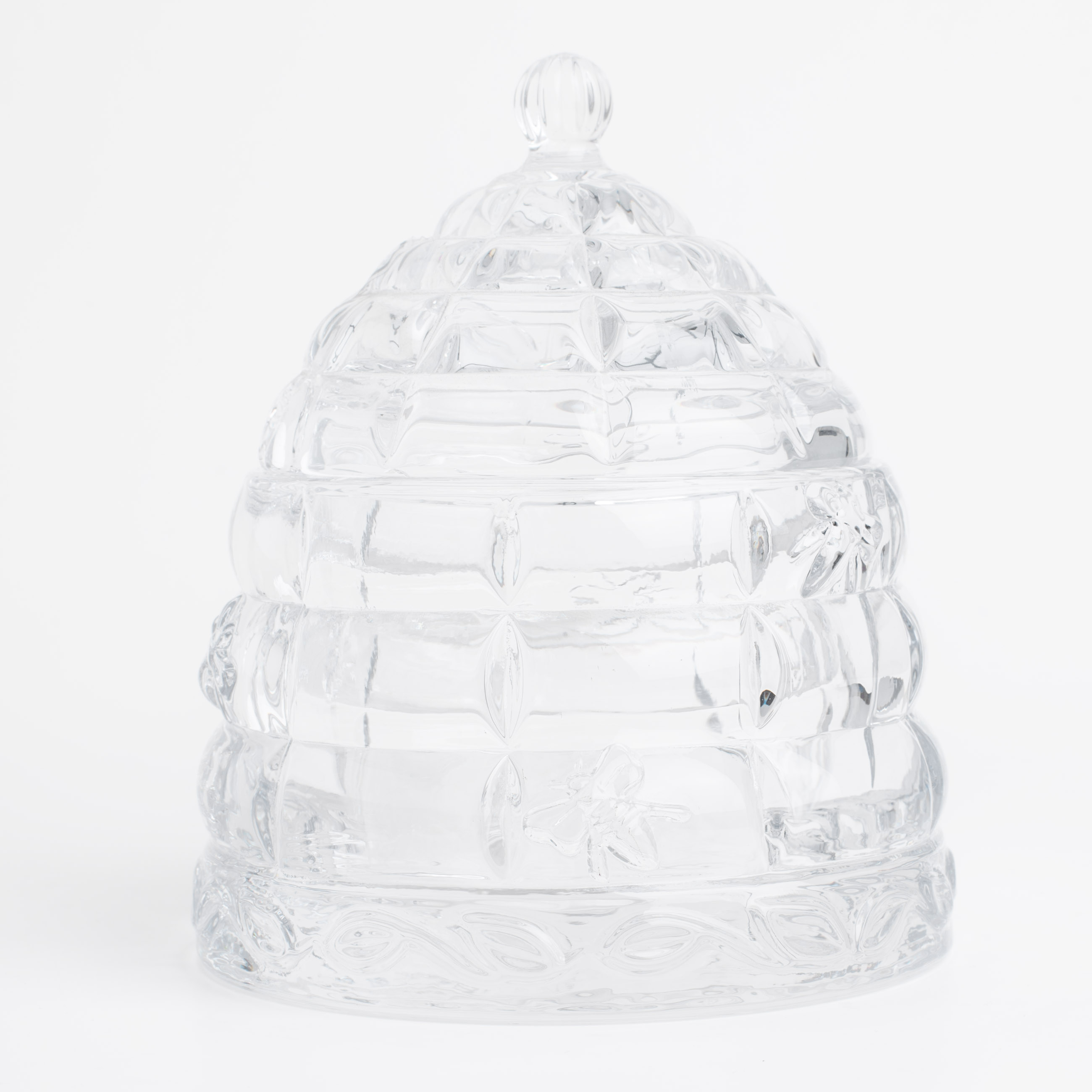 Honey jar, 290 ml, with spoon, glass R / wood, Patterns, Honey изображение № 5