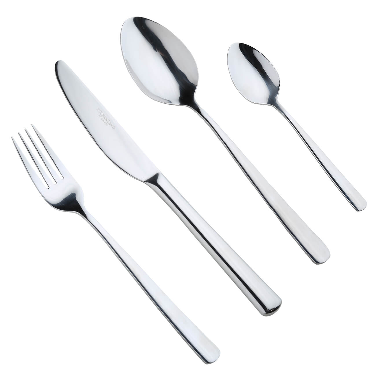 Cutlery, 6 pers, 24 pr, steel, Brugge изображение № 1