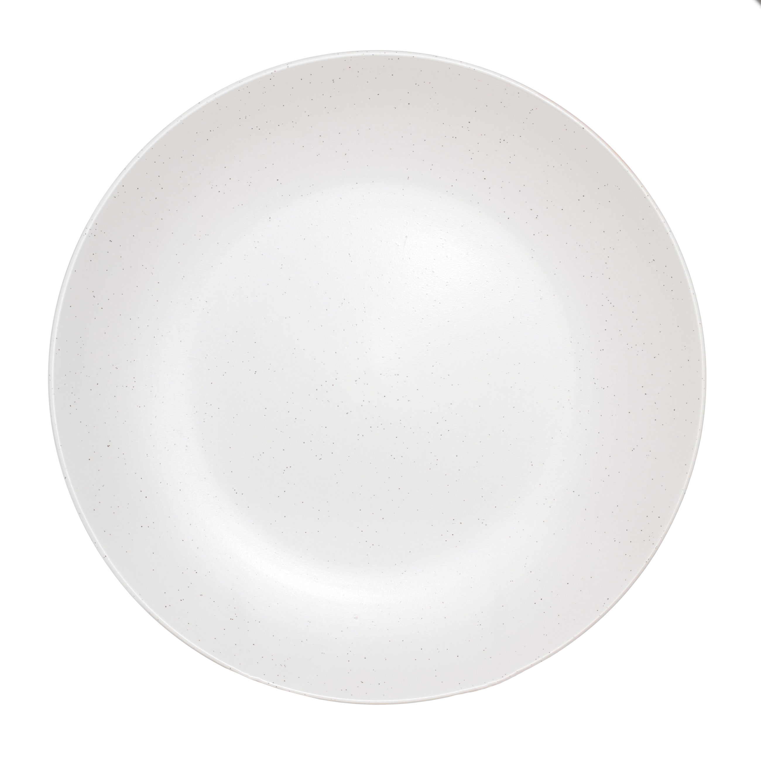 Dining set, 6 pers, 18 pr, ceramic, milk, speckled, Particle изображение № 2