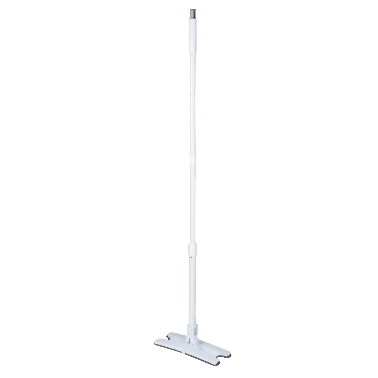 Mop with bucket, wringing and rinsing, curly, white-gray, Mop изображение № 3